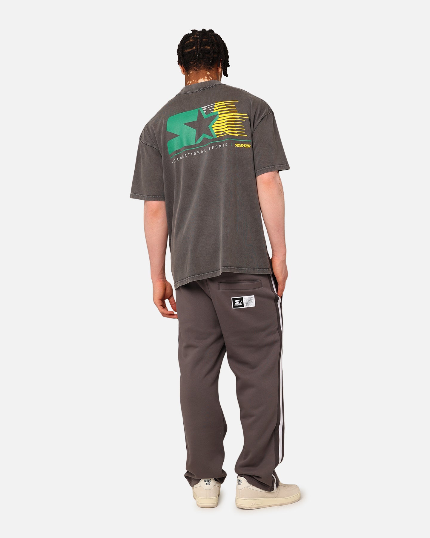 Starte International Sport Stars T-Shirt Washed Charcoal、mySite、zt4zffjzw