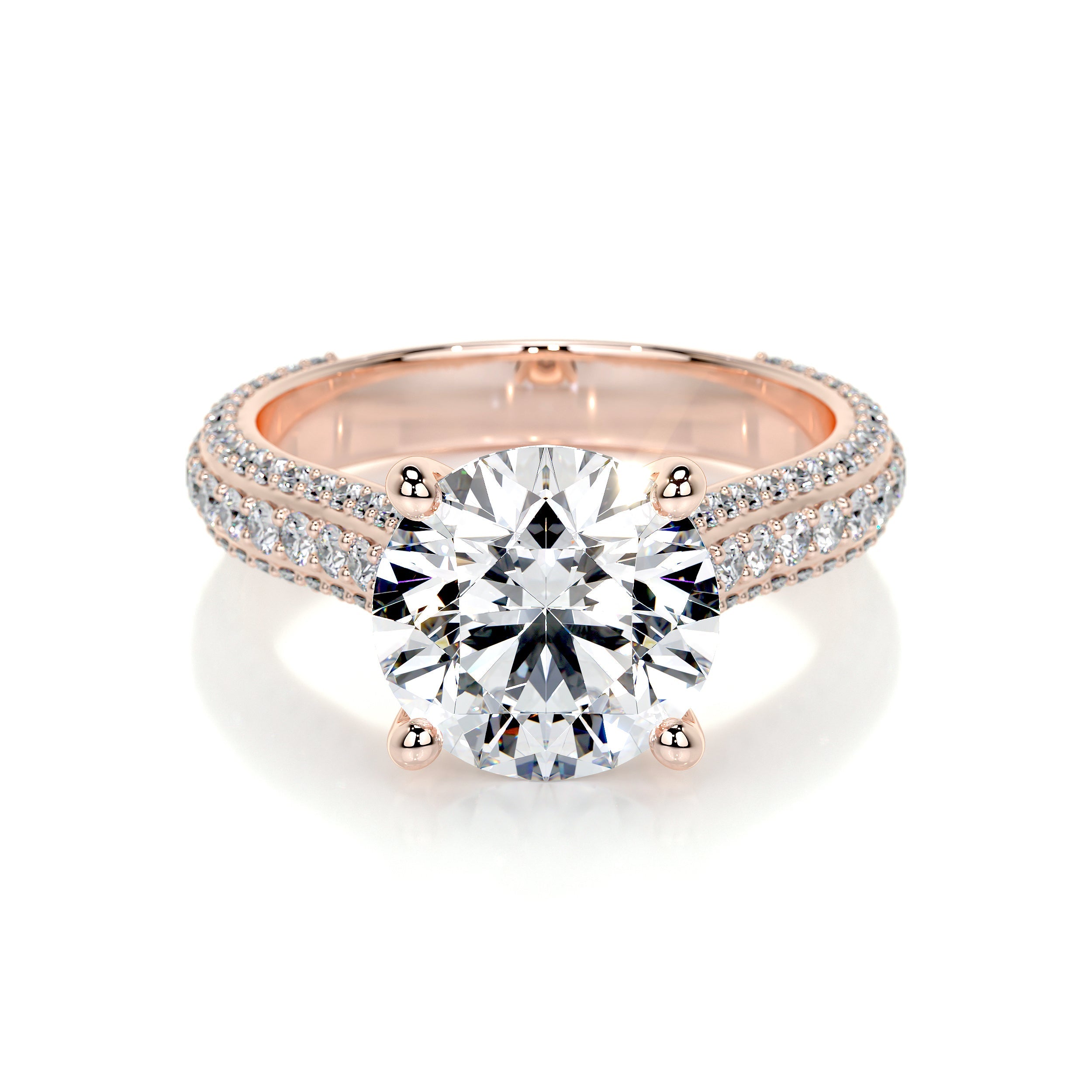 Janet Lab Grown Diamond Ring -14K Rose Gold、mySite、hinf8tx79