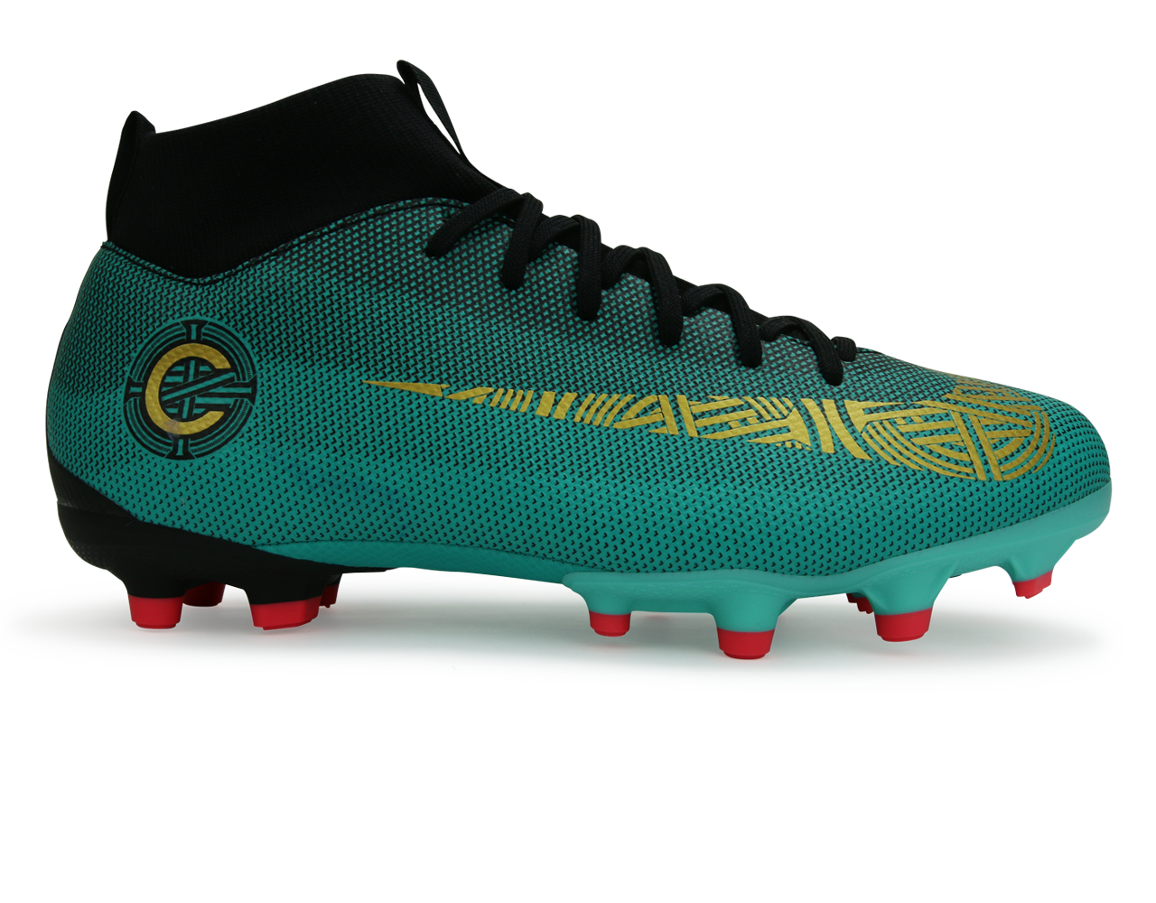 Nike Kids Superfly 6 Academy GS CR7 FG/MG Clear Jade/Black/Hyper Turquoise、mySite、noshort