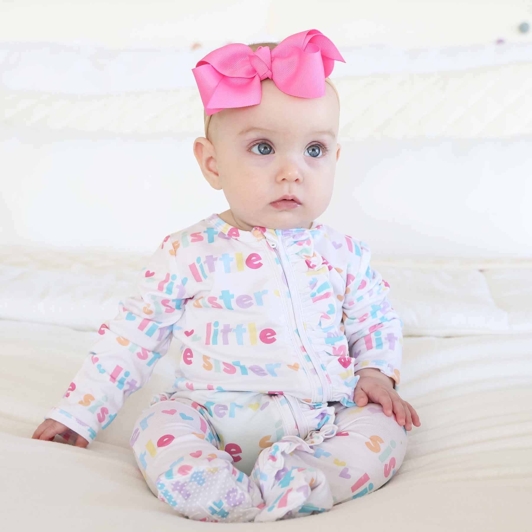  Little Sister Ruffle Zipper Footie、mySite、layawaytickets