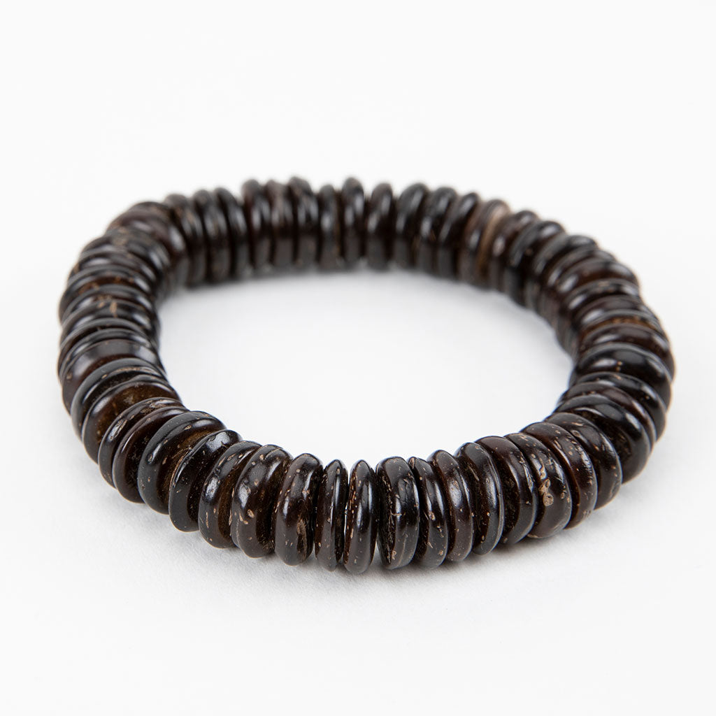 Black Flat Yak Bone Bracelet、mySite、topwebapps