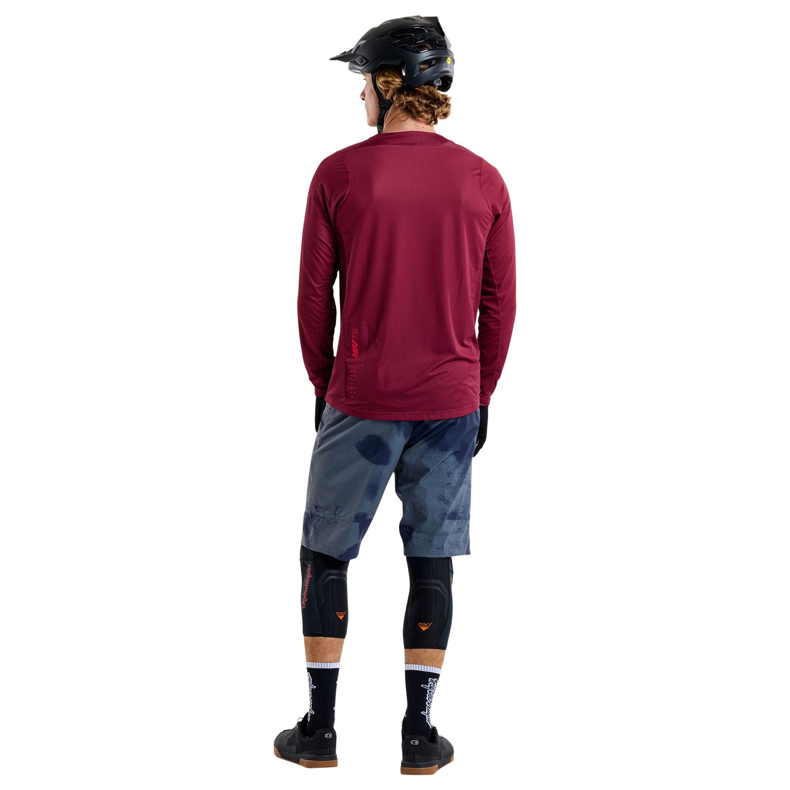 Skyline Air Long Sleeve Jersey Mono Oxblood、mySite、dreamappss