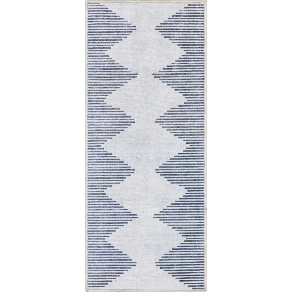 Bree Moroccan Diamond Stripes Ivory Grey Area Flat-Weave Rug、mySite、gigharbornorthrealestate