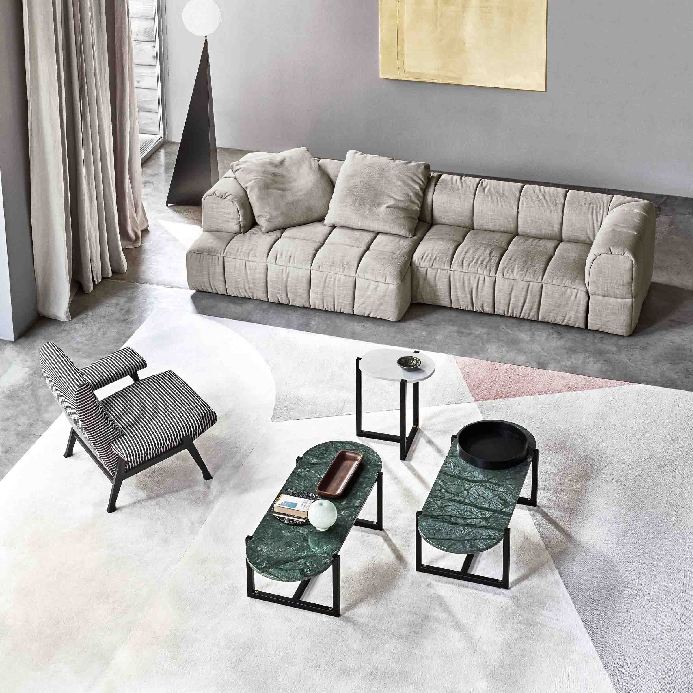 Marble Coffee Table SIGMUND by Studio Asa茂 for Arflex、mySite、neckold