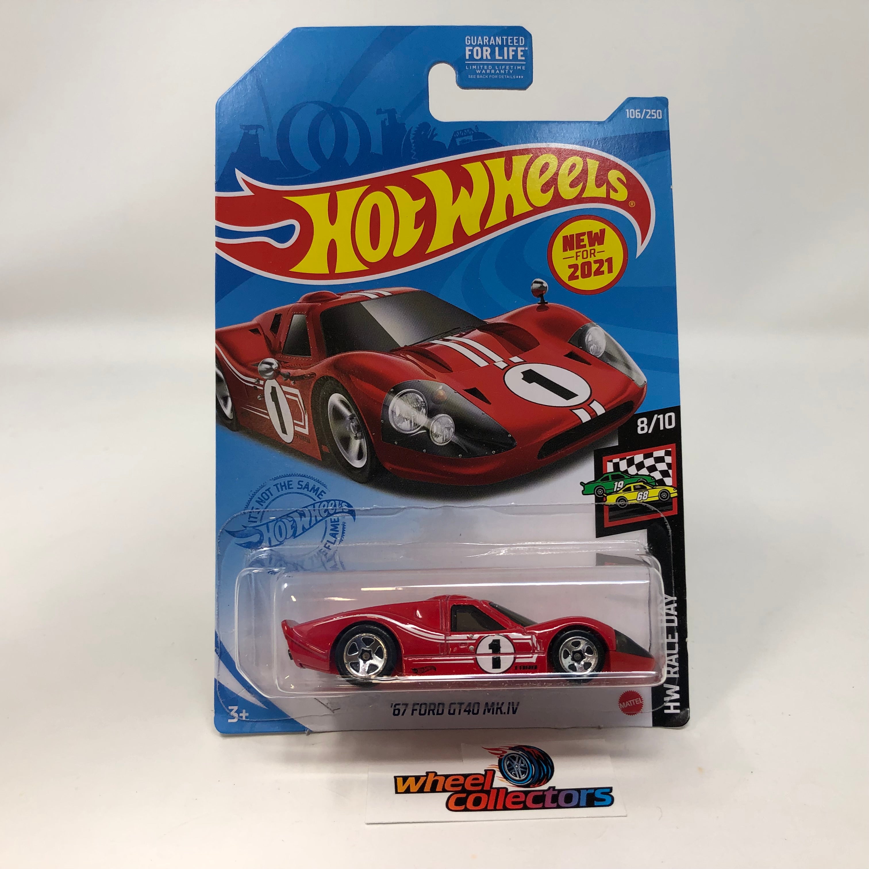'67 Ford GT40 Mk.IV #106 * RED * 2021 Hot Wheels、mySite、hgirdovlk