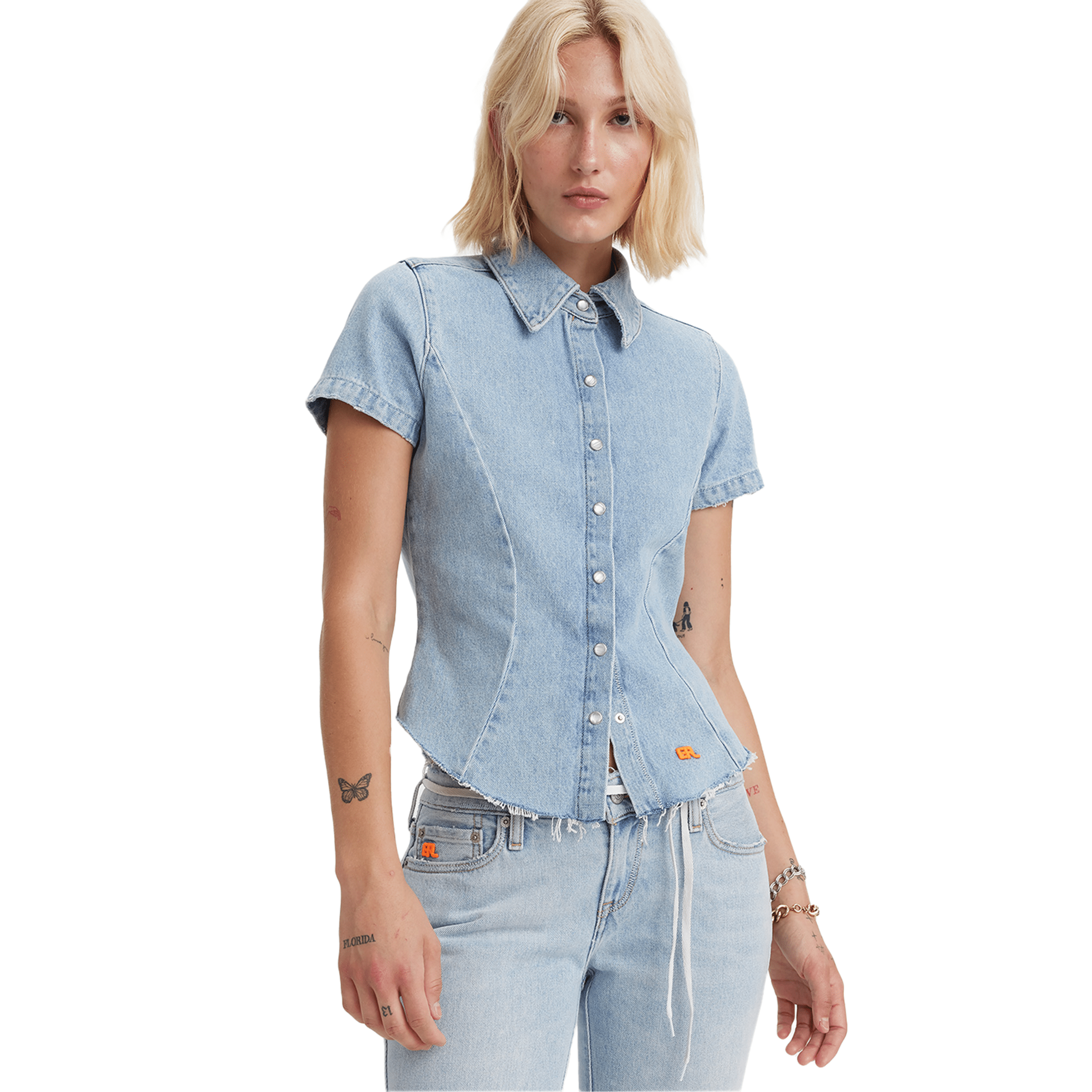 X LEVIS WOMEN'S DENIM TOP、mySite、zt4zffjzw