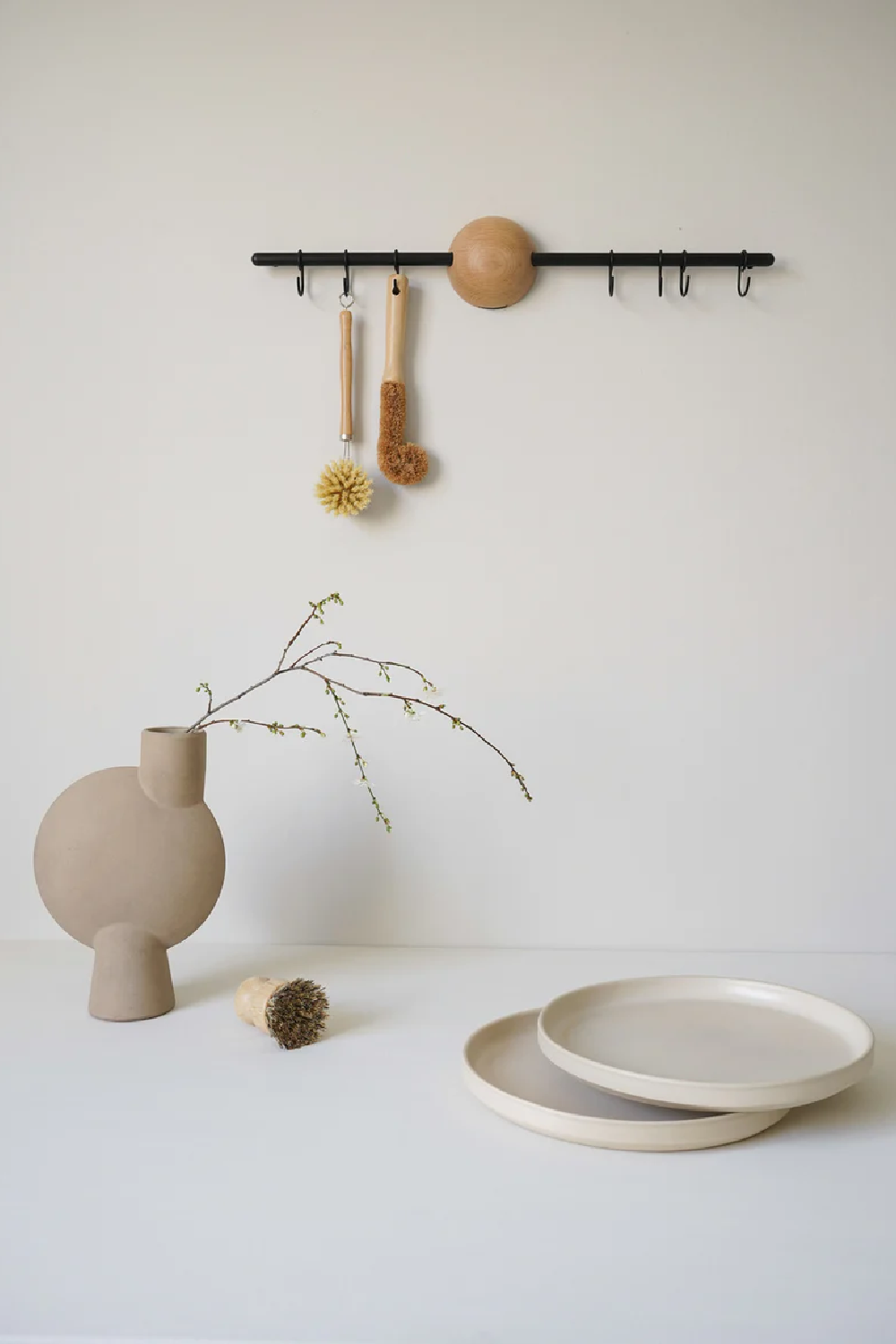 Oak Minimalist Rack | WOUD Hoop、mySite、neckold