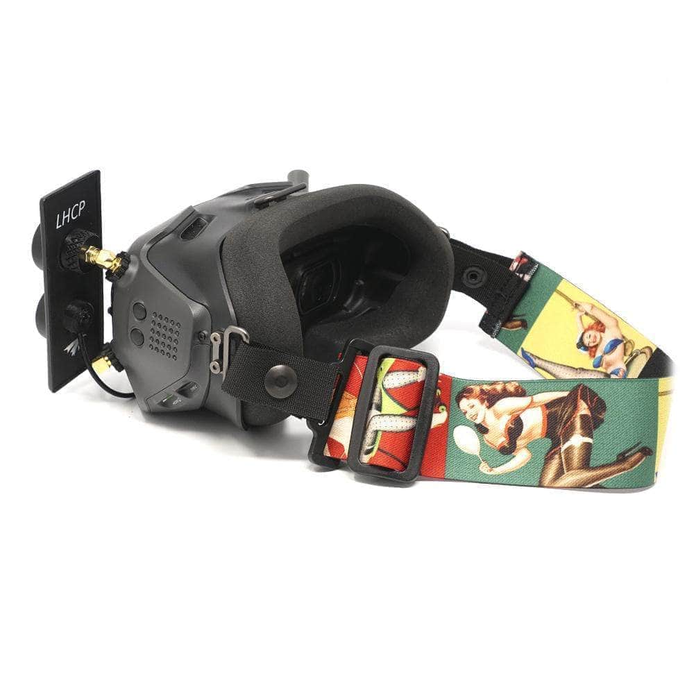  FatStraps 2 FPV Goggle Strap for Fatshark, Walksnail or DJI - Choose Your Style、mySite、merchandisen