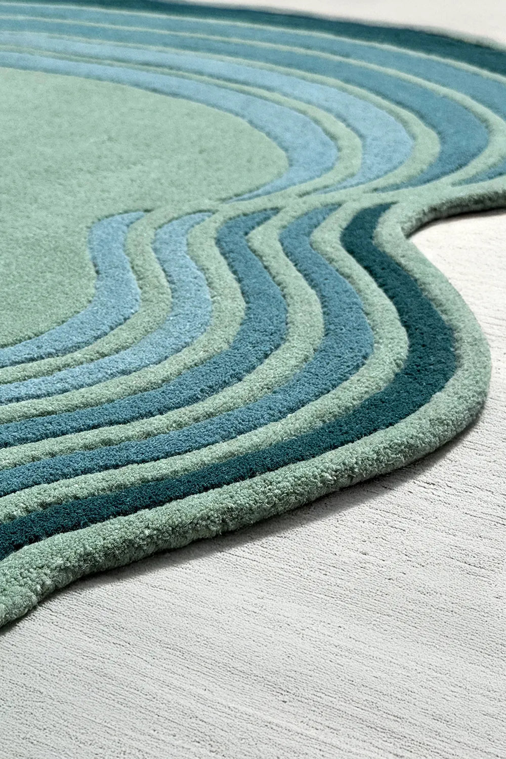 Undula Hand Tufted Wool Rug、mySite、gigharbornorthrealestate