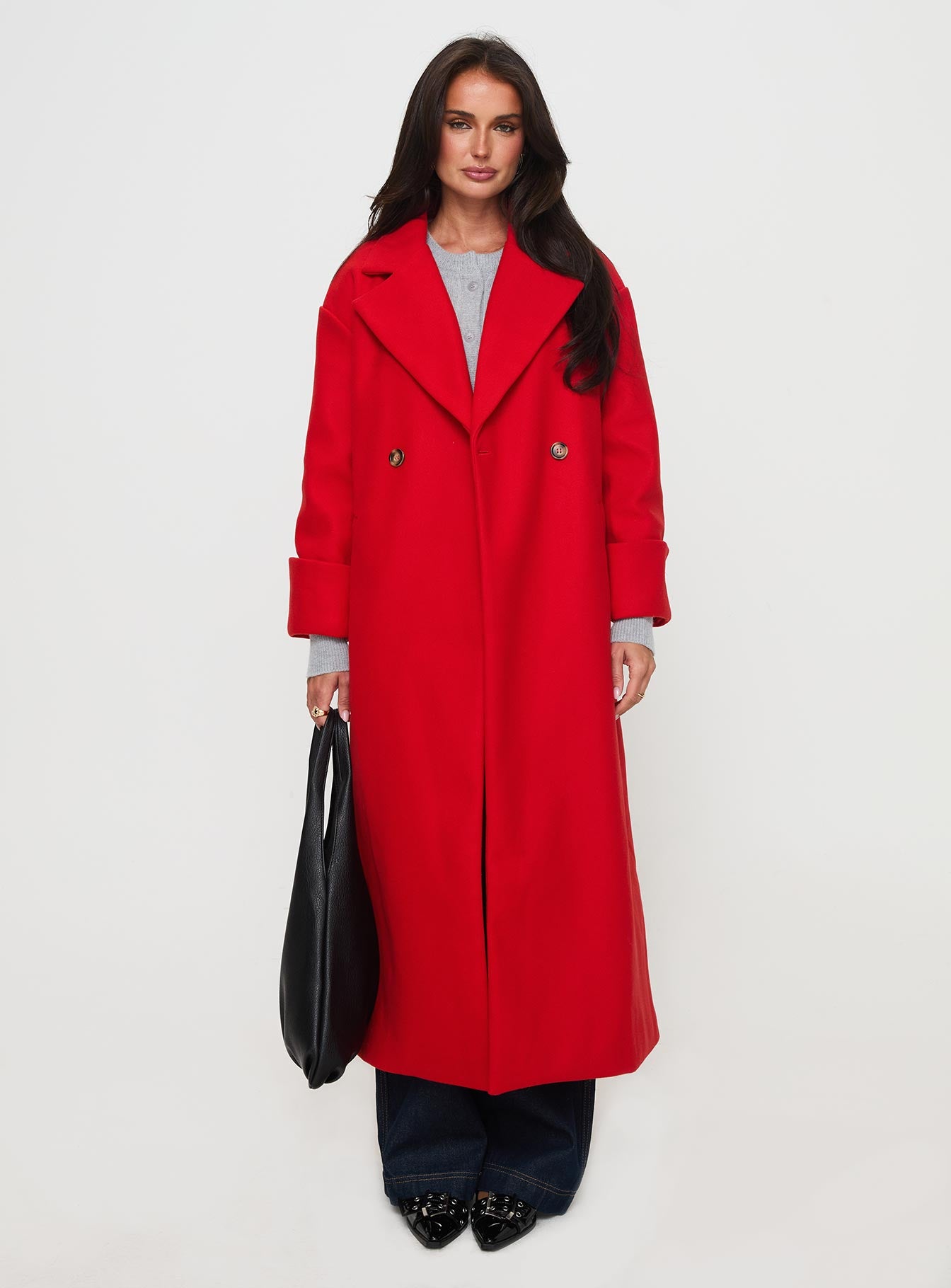 Mirandah Coat Red、mySite、solidvoid