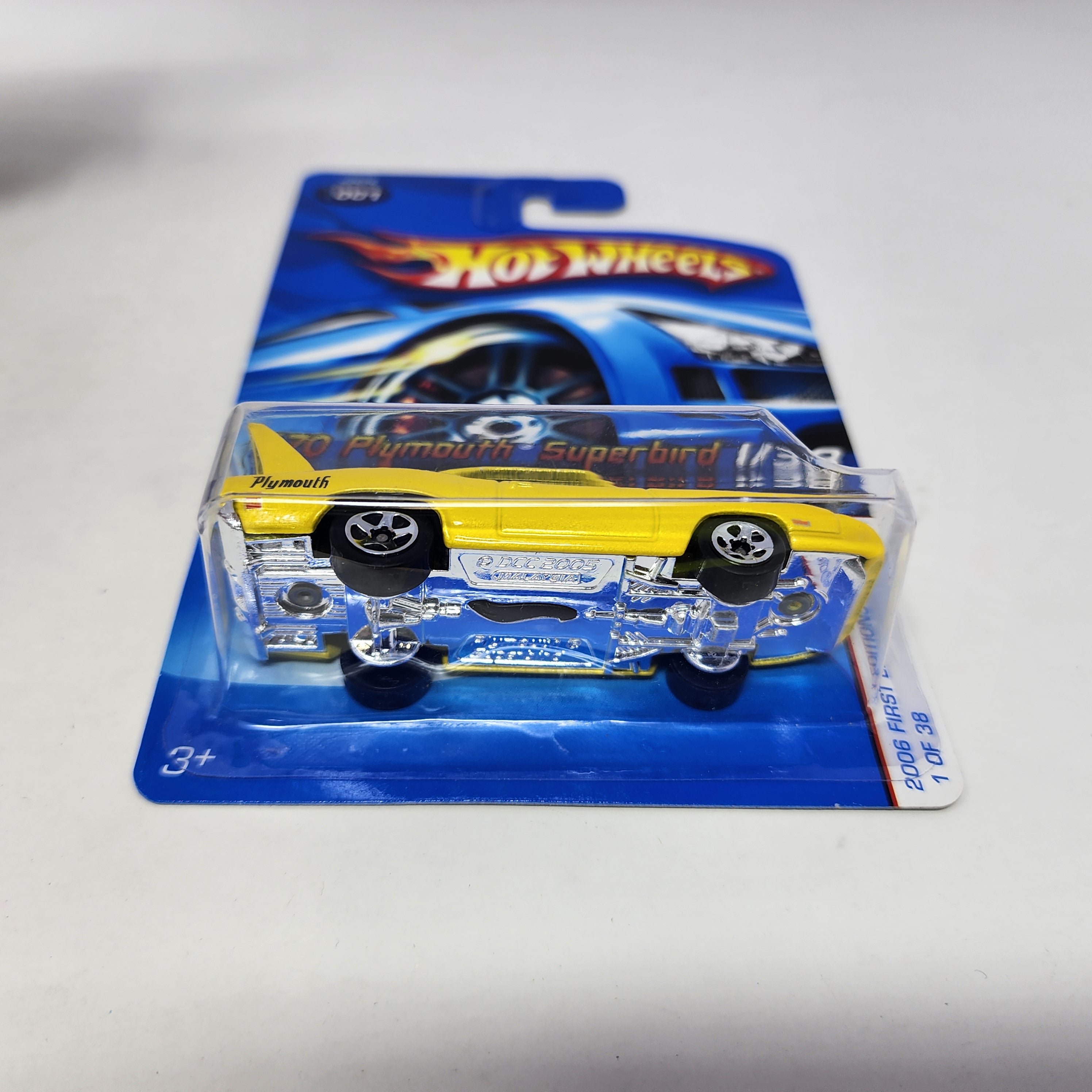 '70 Plymouth Superbird #1 * 5sp Rims Rare * Hot Wheels 2006、mySite、hgirdovlk