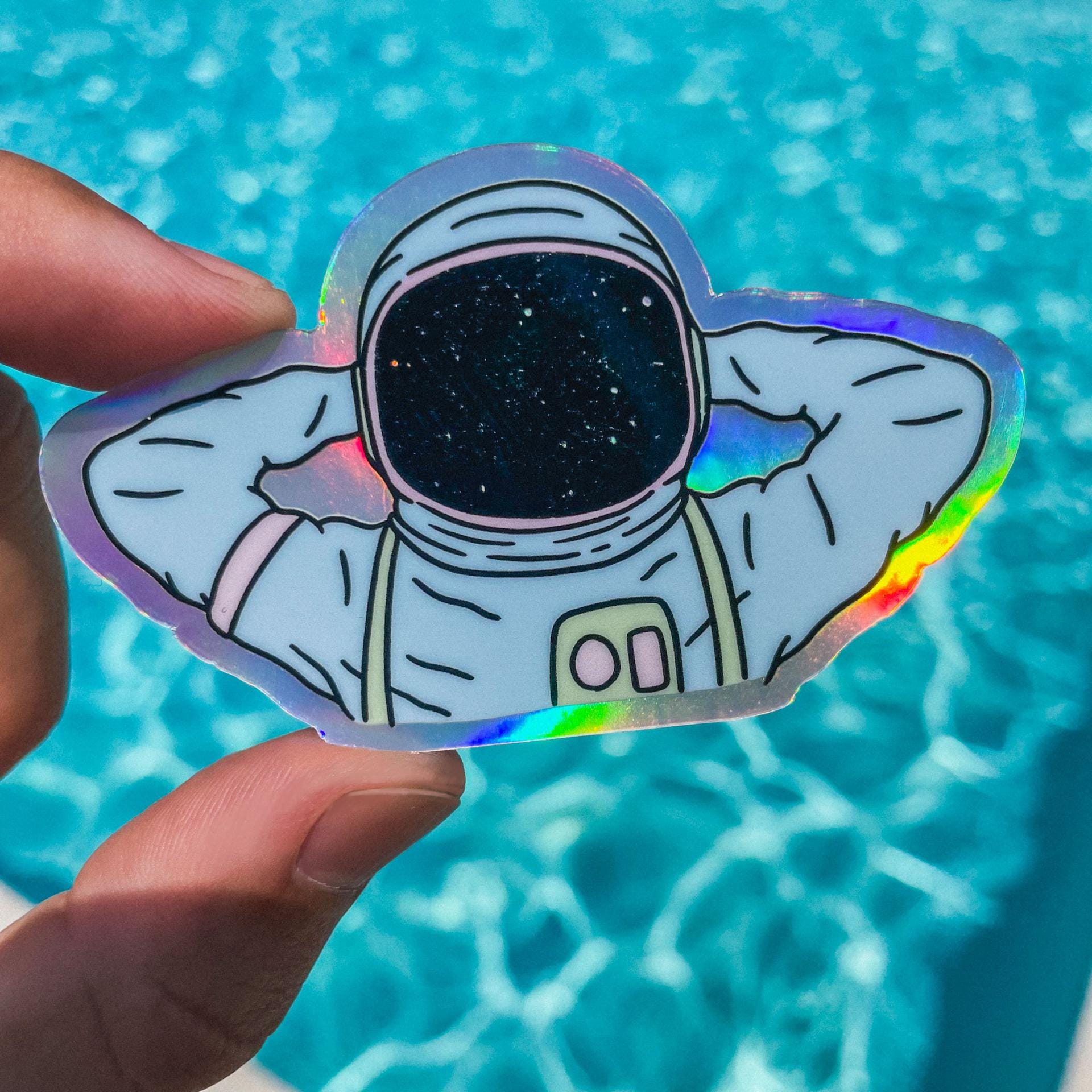  Astronaut Holographic Sticker、mySite、elrpsem3k