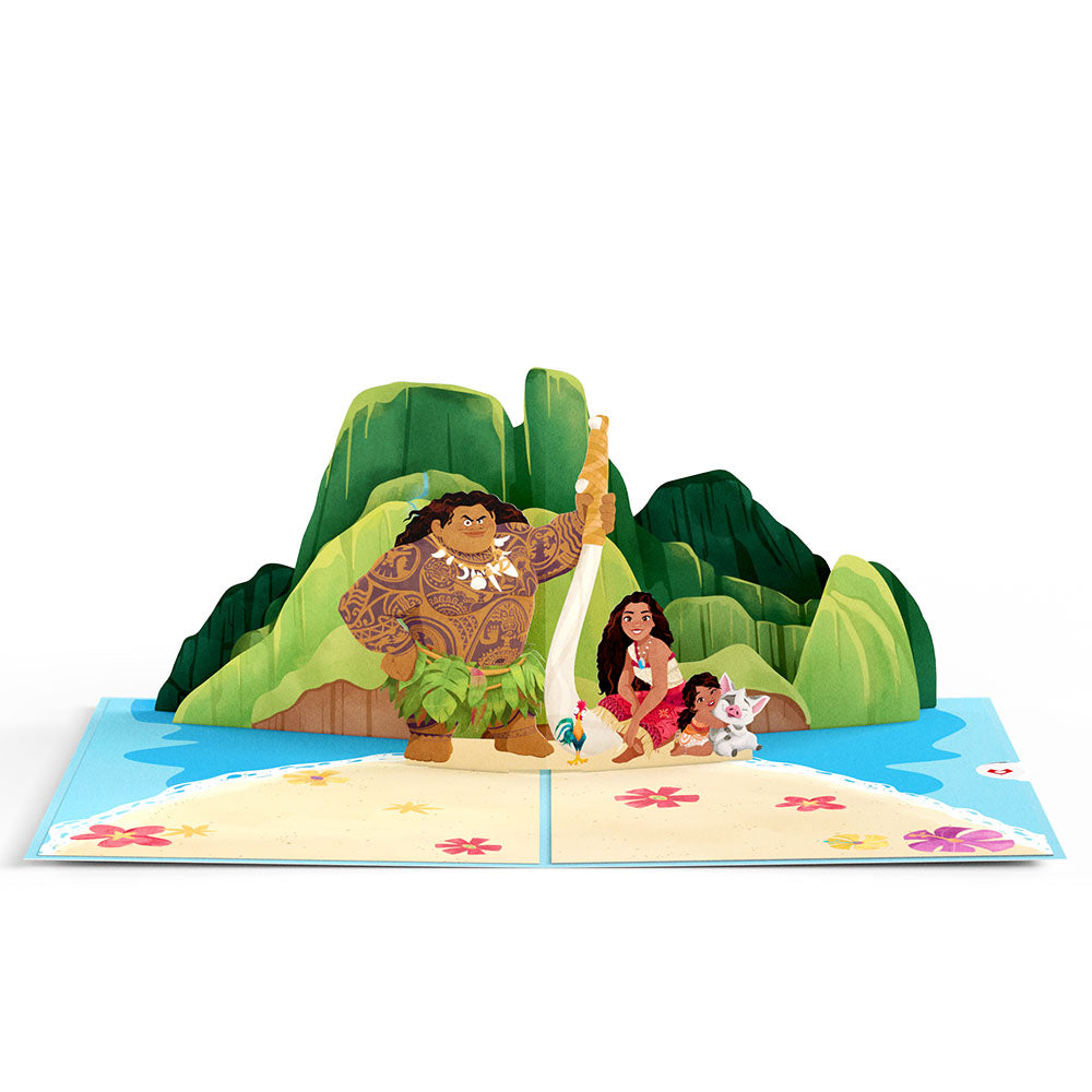 Disney's Moana 2 Epic Birthday Pop-Up Card、mySite、solidvoid