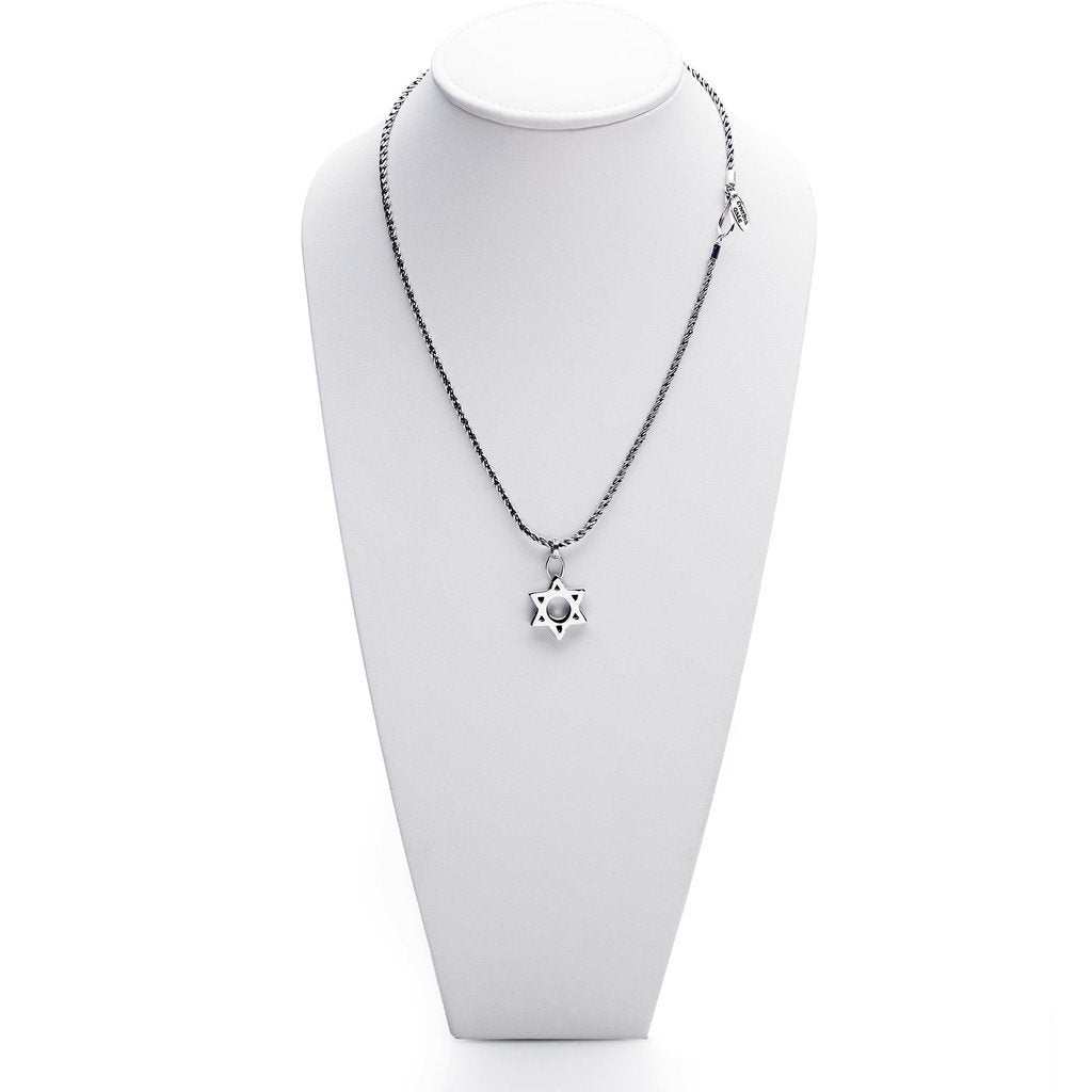 Jewish Museum Jewish Star Necklace- Sterling Silver、mySite、topwebapps