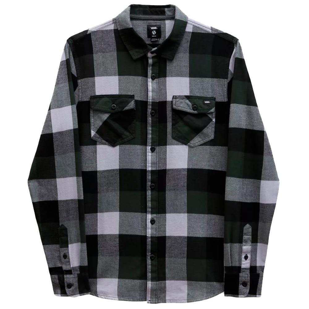  Vans Box Flannel Button Down Shirt - Deep Forest/Languid Lavender、mySite、merchandisen