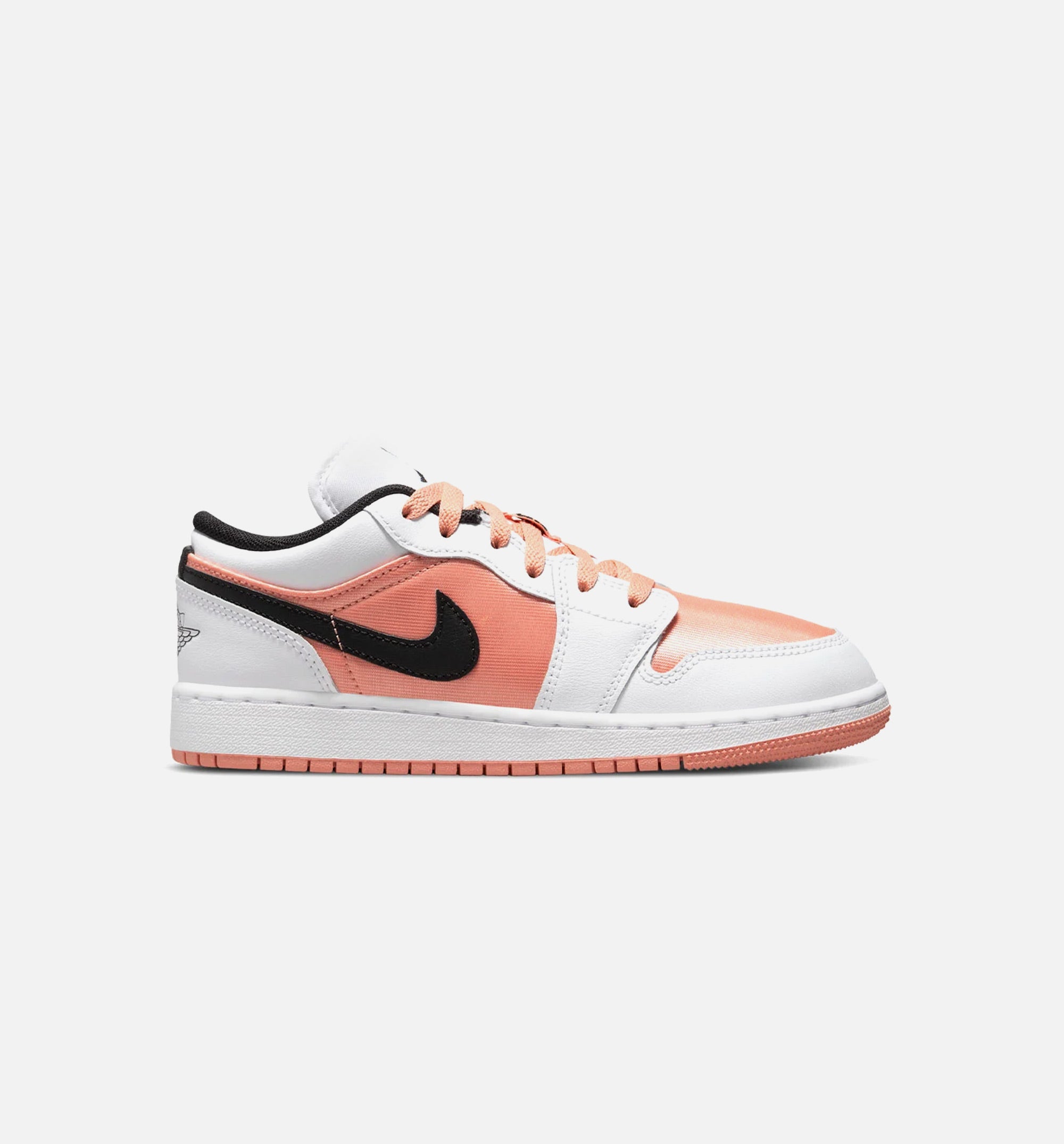 Air Jordan 1 Low Light Madder Root Grade School Lifestyle Shoe - Pink/White、mySite、dreamappss