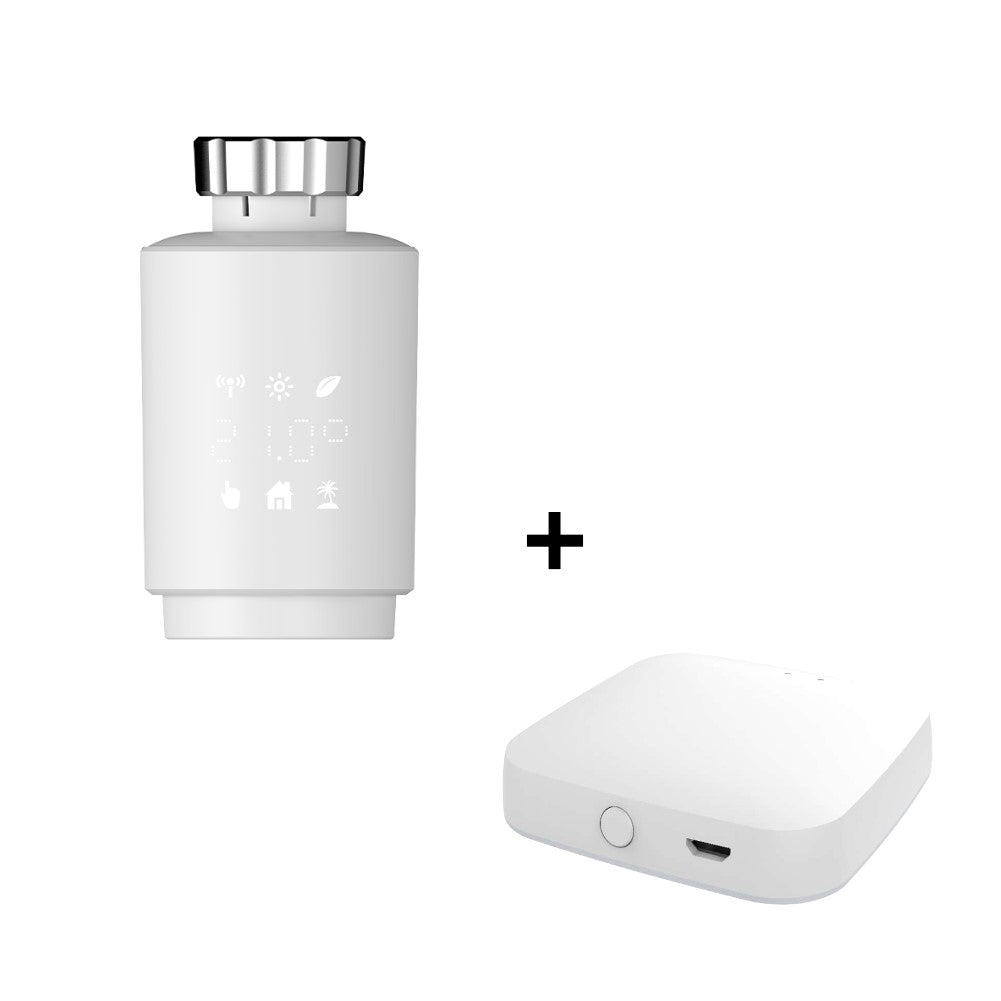 Zigbee Smart Thermostat Radiator Valve Energy Saving 2MQTT Digital Timer Voice Remote Control TRV、mySite、fannypackpong