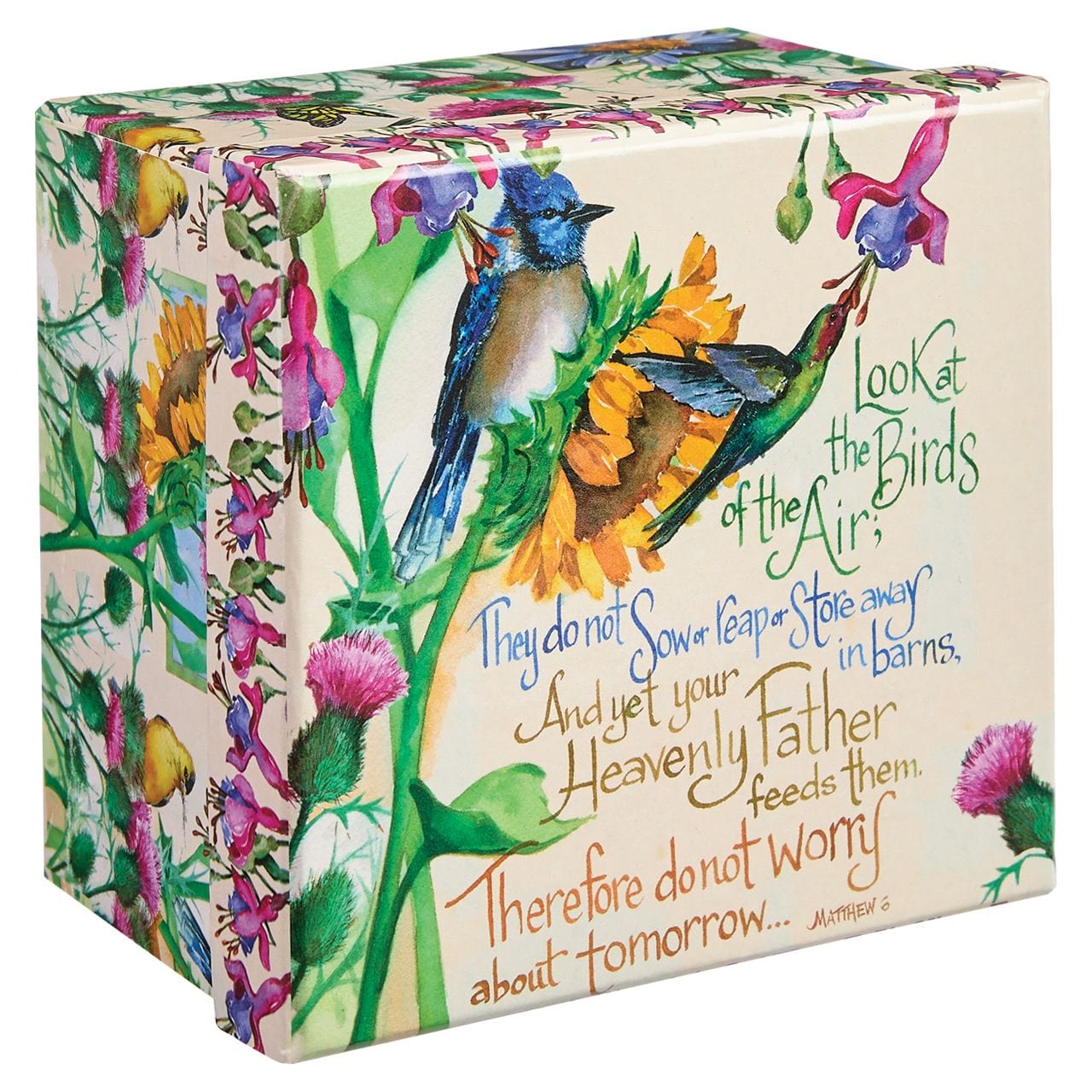 Look at the Birds Scripture Mug Inspirational Beautiful Bird Mug、mySite、g9winljtr