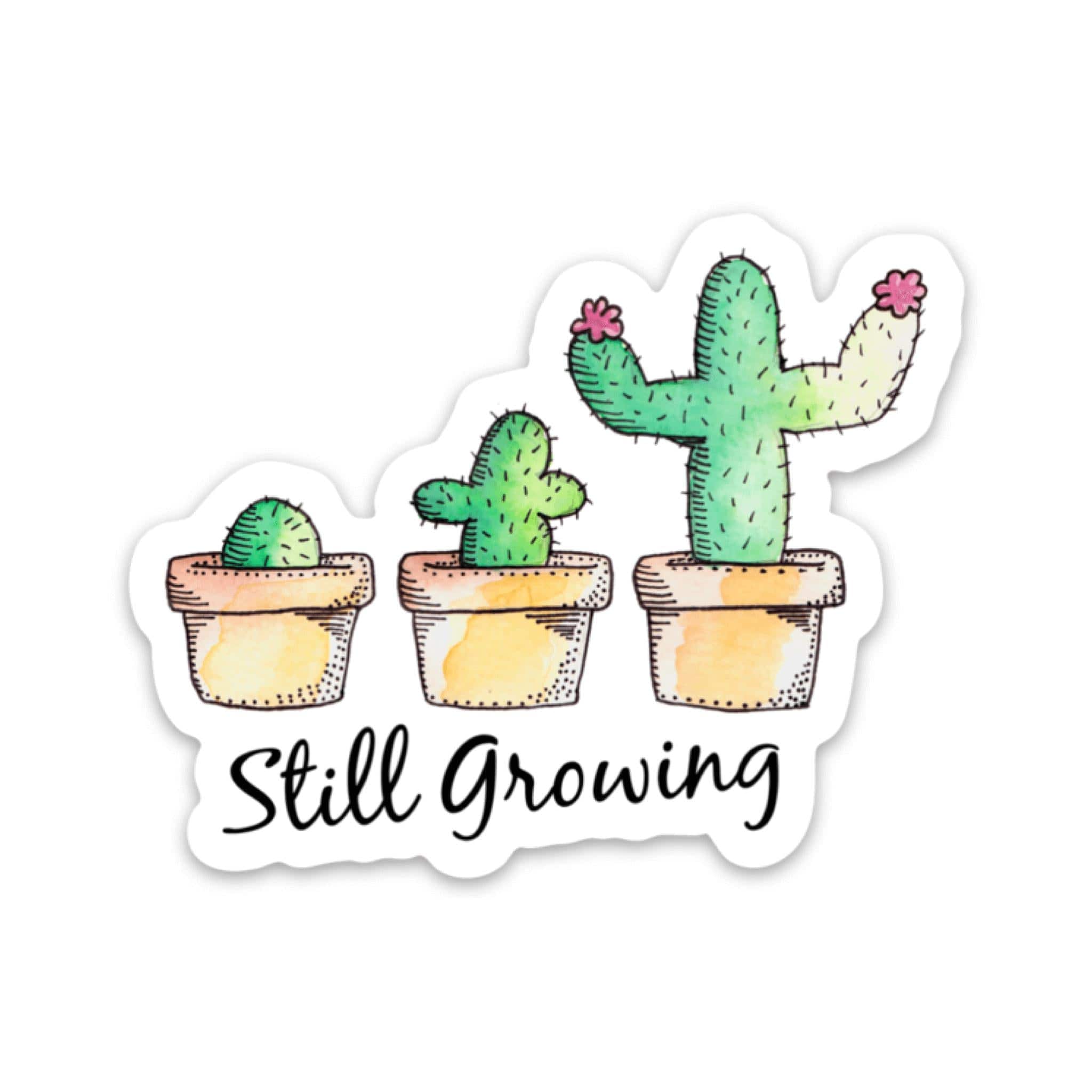  Still Growing Sticker - Cactus、mySite、elrpsem3k