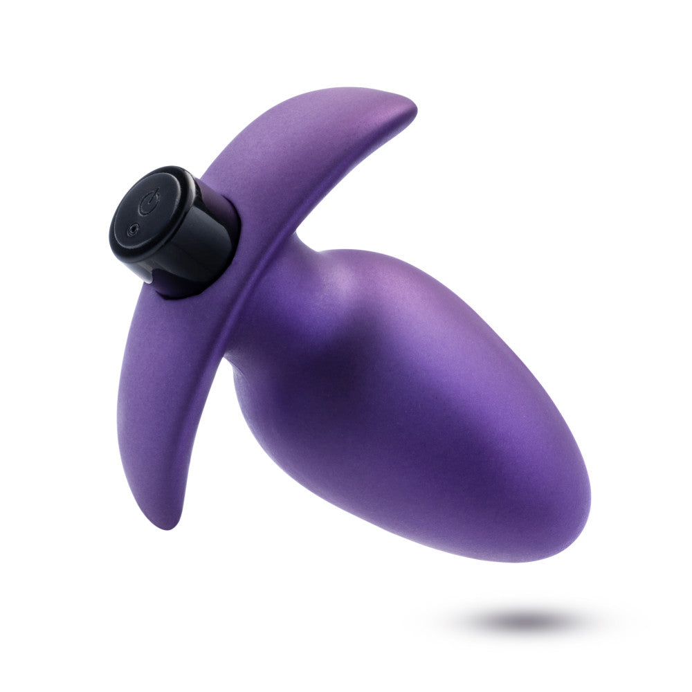 Anal Adventures Matrix By Blush® | Excelsior Plug: Tapered Tip Widens For Filling Sensations in Astro Violet | With Stayput™ Technology & AnchorTech™ Base、mySite、bottomscart