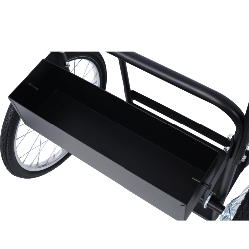 Large Dual Oxygen Tank Cart Dolly Double Cylinder Cart, 20" pneumatic Wheels Includes two fastening belts ,black、、eastwooduniform