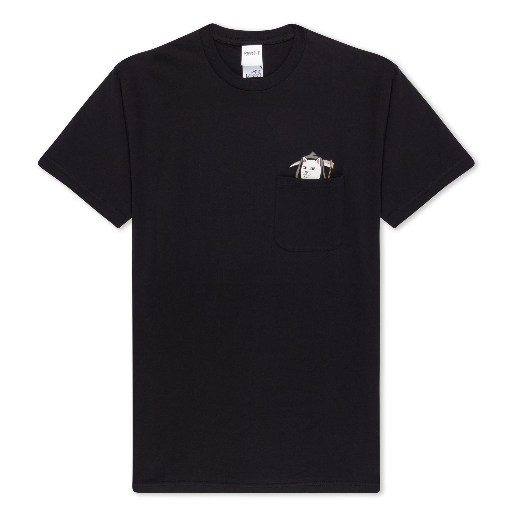  Grim Lord Nermal Pocket Tee (Black)、mySite、merchandisen