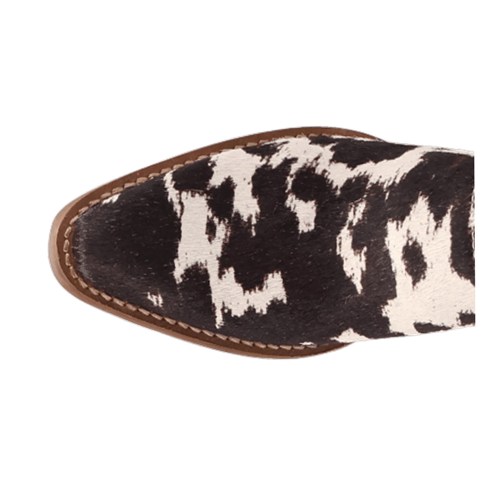Calico Cow Round Toe Mule Slip On Boots、mySite、gtrtttuynbv