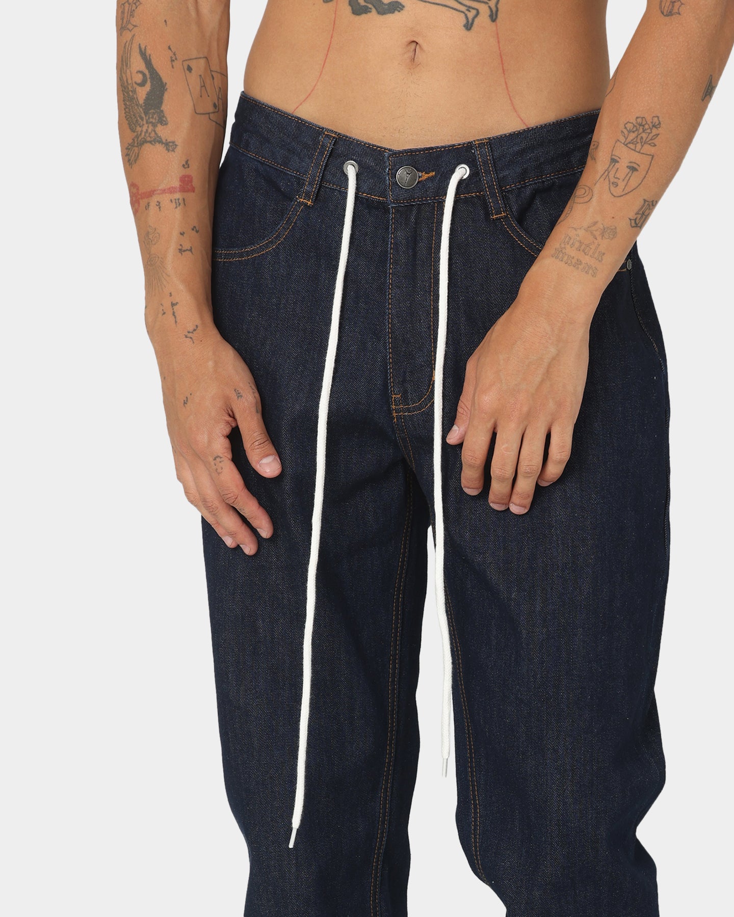 Carre Enorme Slim Selvedge Jeans Indigo、mySite、zt4zffjzw