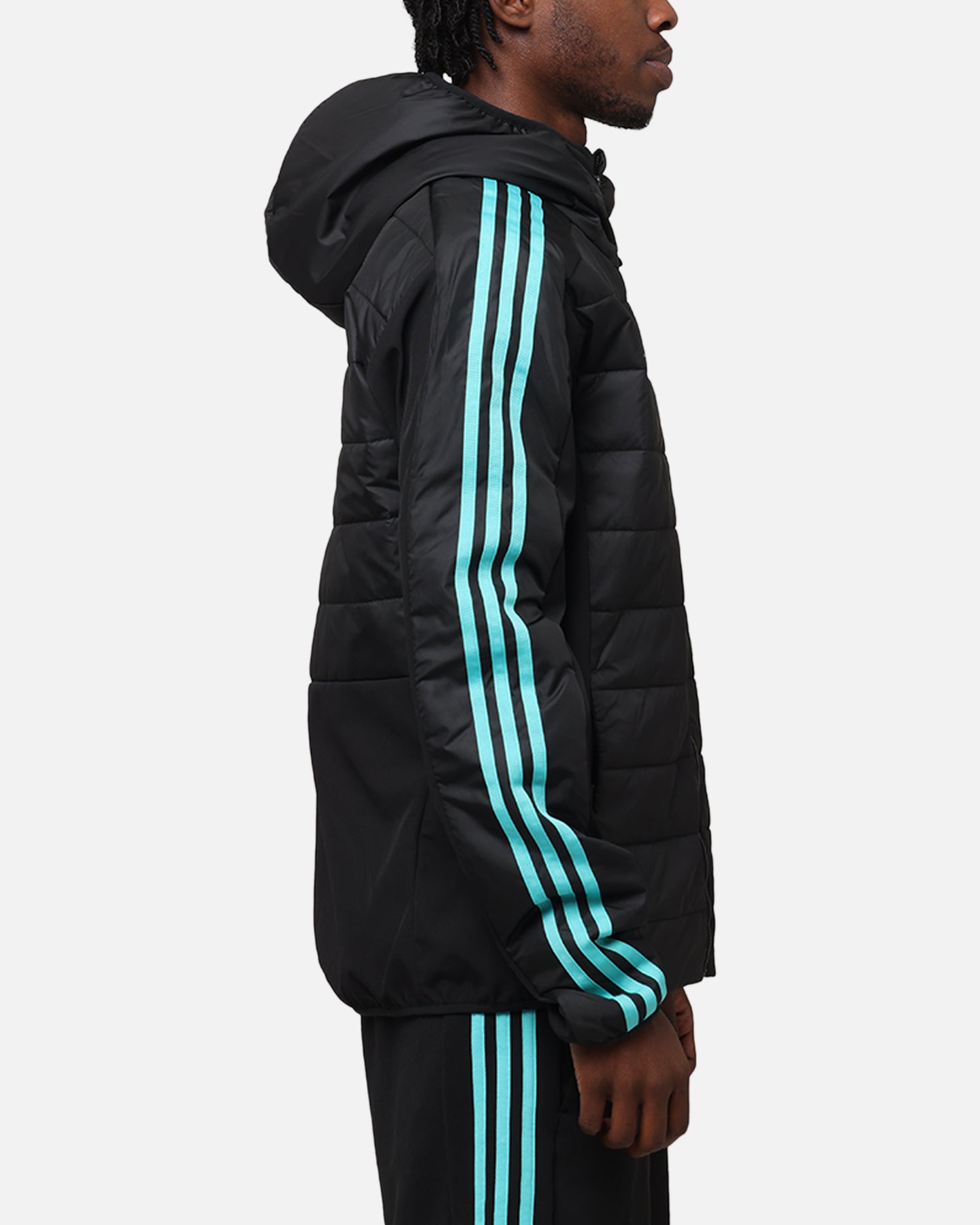 adidas x Mercedes-AMG PETRONAS Formula One F1 DNA Puffer Jacket Black/White、mySite、zt4zffjzw