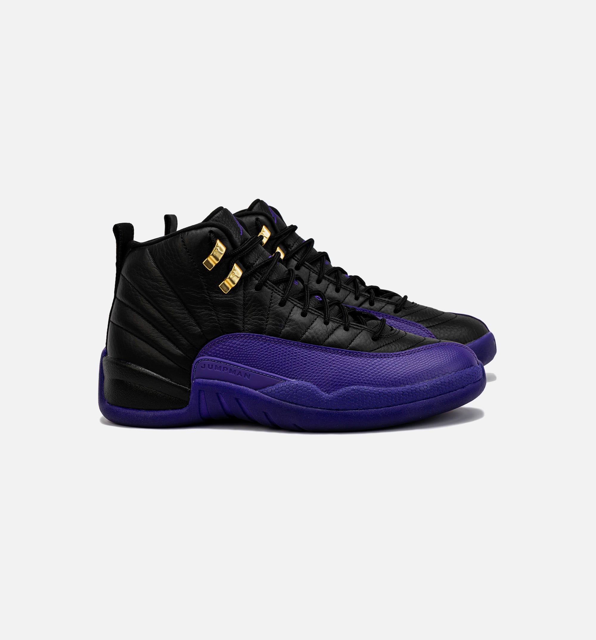 Air Jordan 12 Retro Field Purple Mens Lifestyle Shoe - Black/Purple Free Shipping、mySite、dreamappss