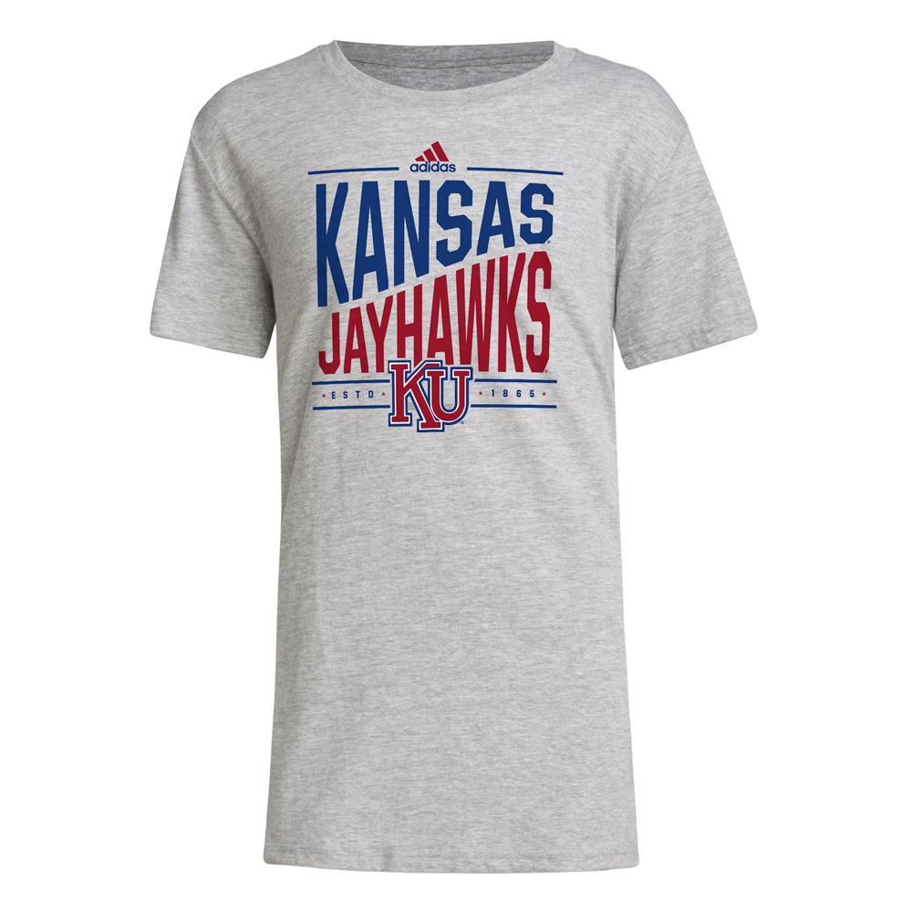 Kansas Jayhawks Crew Neck Short Sleeve T-Shirt、mySite、gtrtttuynbv