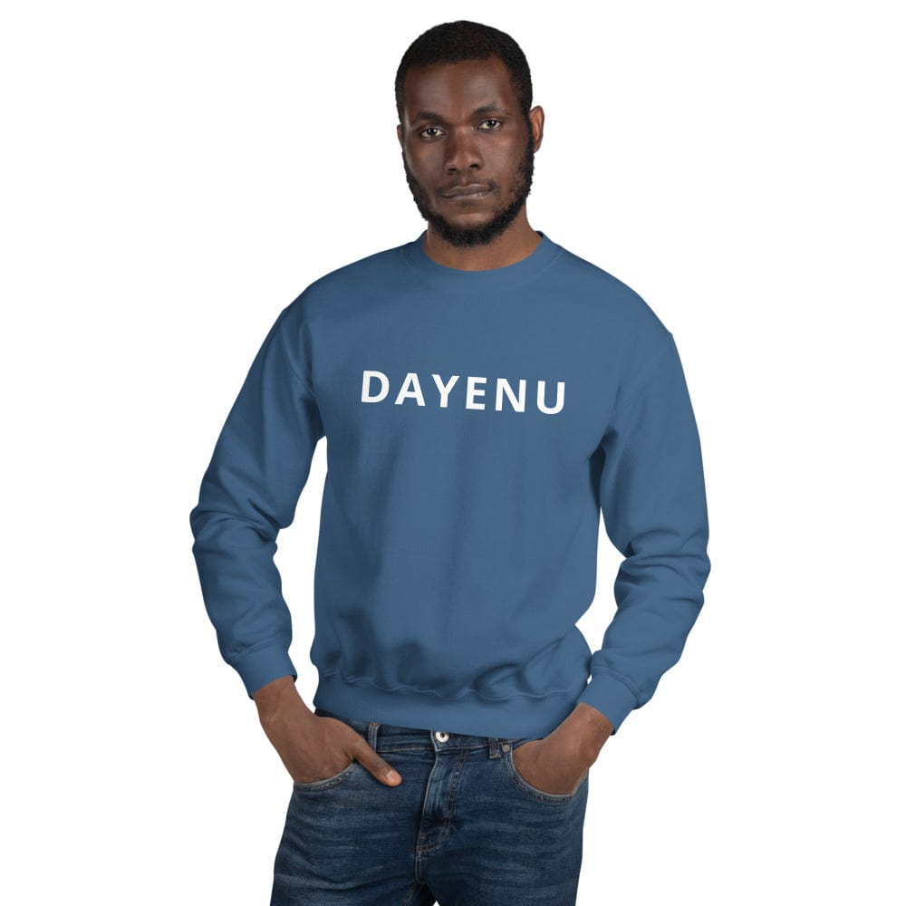 Dayenu Unisex Sweatshirt - (Choice of Color) - (Sizes S - 5XL)、mySite、topwebapps