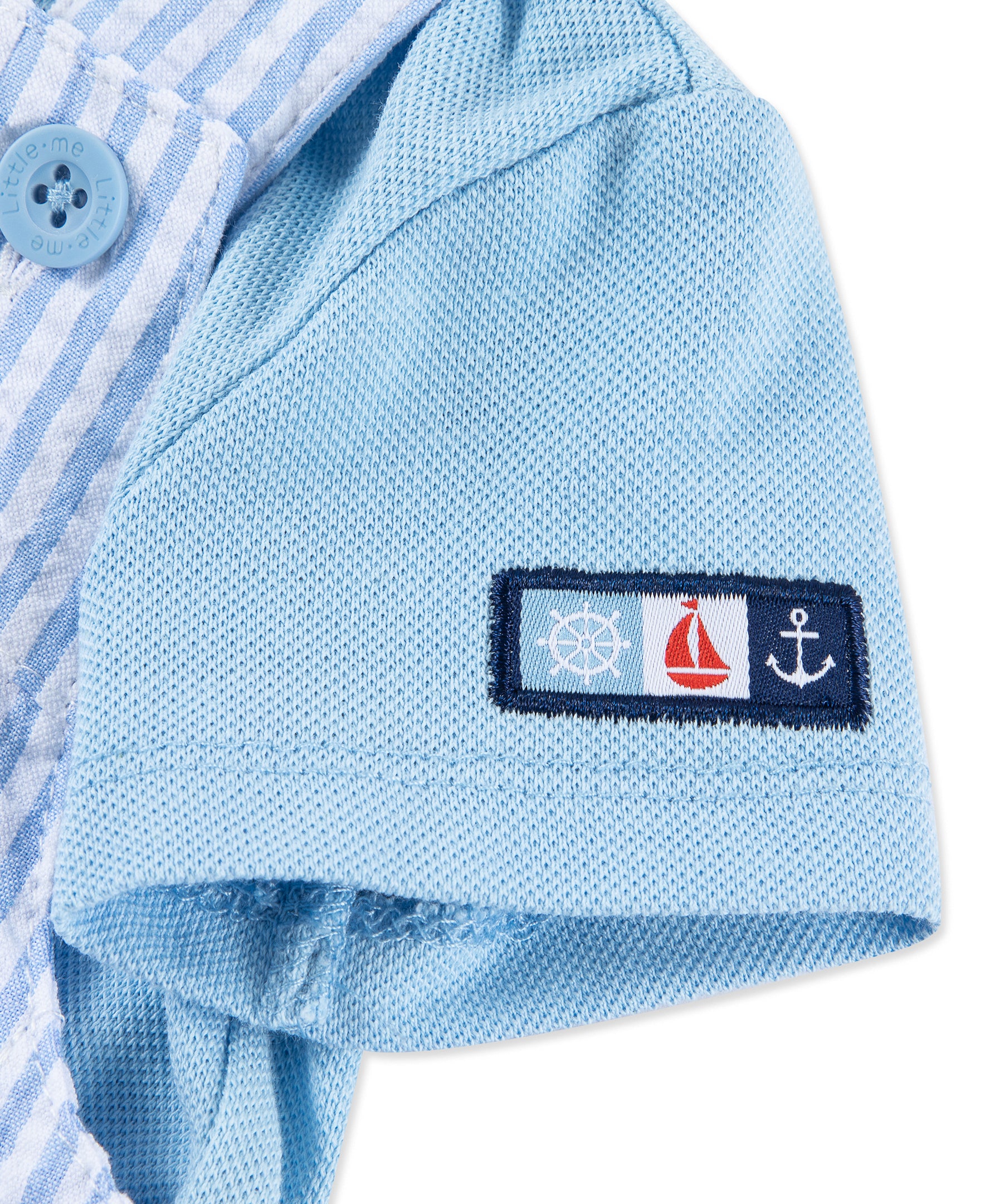  Sailboat Woven Shortall Set (12M-24M)、mySite、layawaytickets