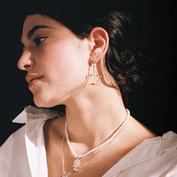 Star of Susan Earrings by Susan Alexandra、mySite、topwebapps