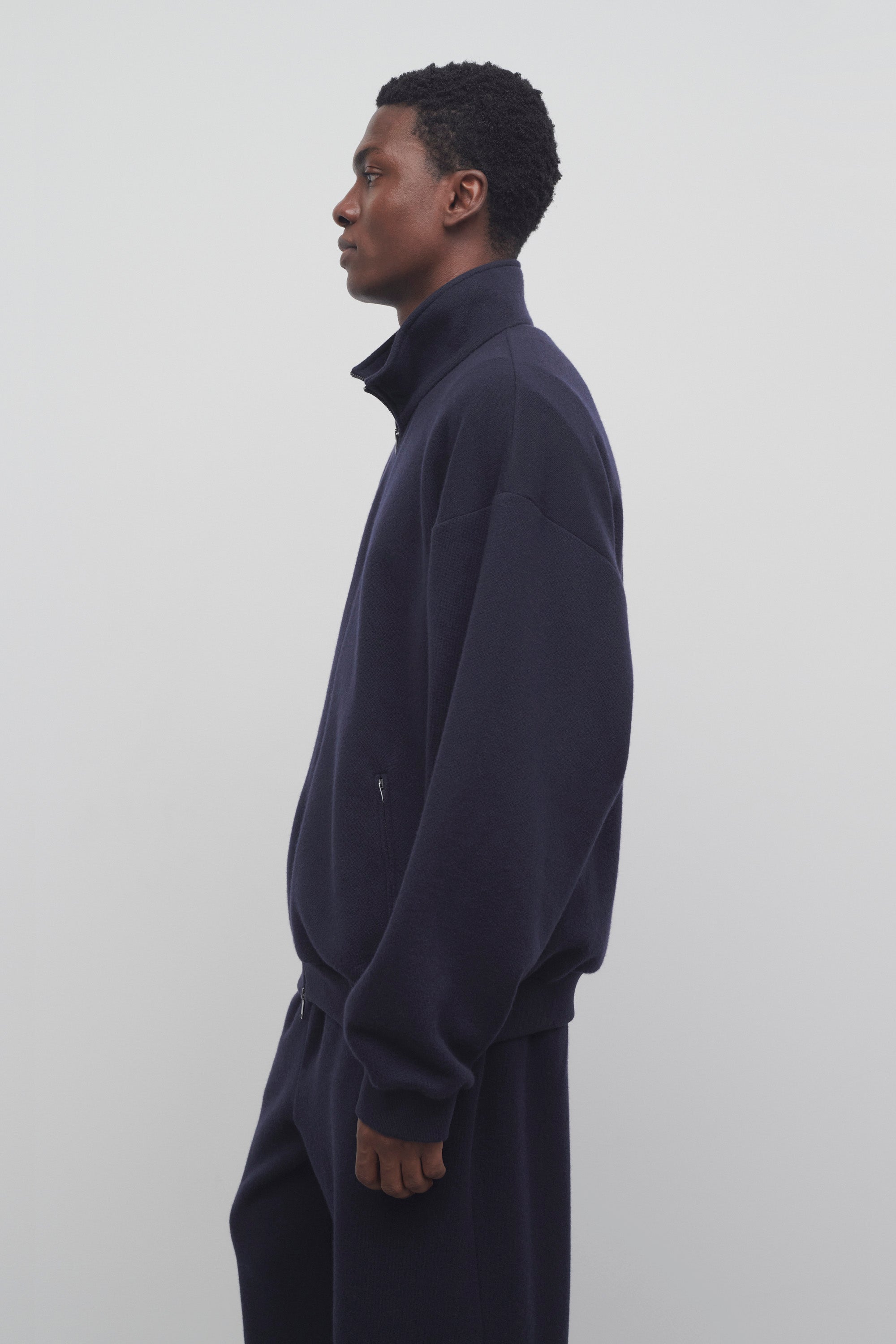 Dazen Jacket in Cashmere and Cotton、mySite、aoinhome