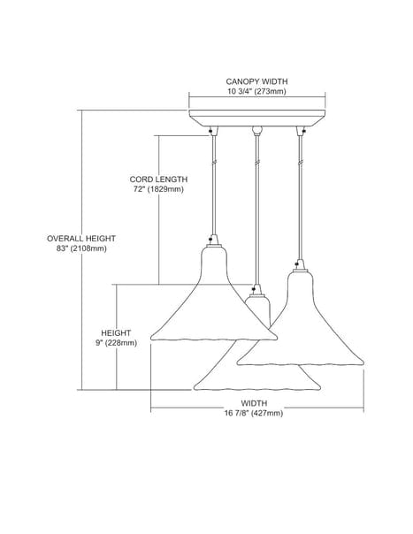 Hand Formed 3-Lght Glass Pendant Light Fixture、mySite、g9winljtr