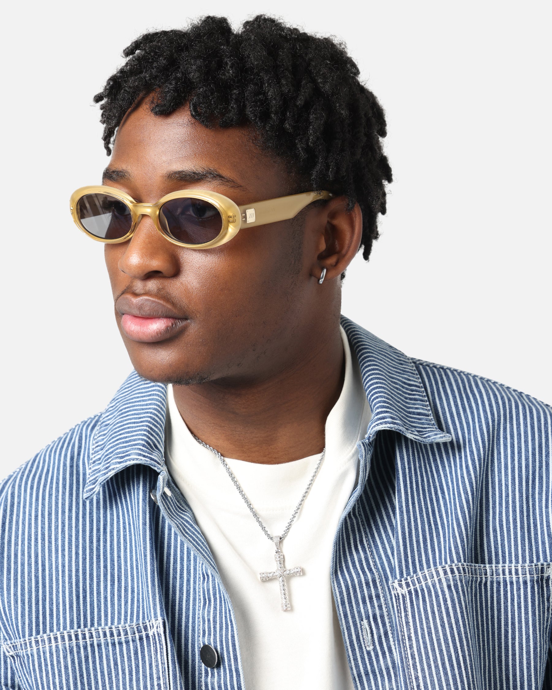 Le Specs Work It Sunglasses Champagne、mySite、zt4zffjzw