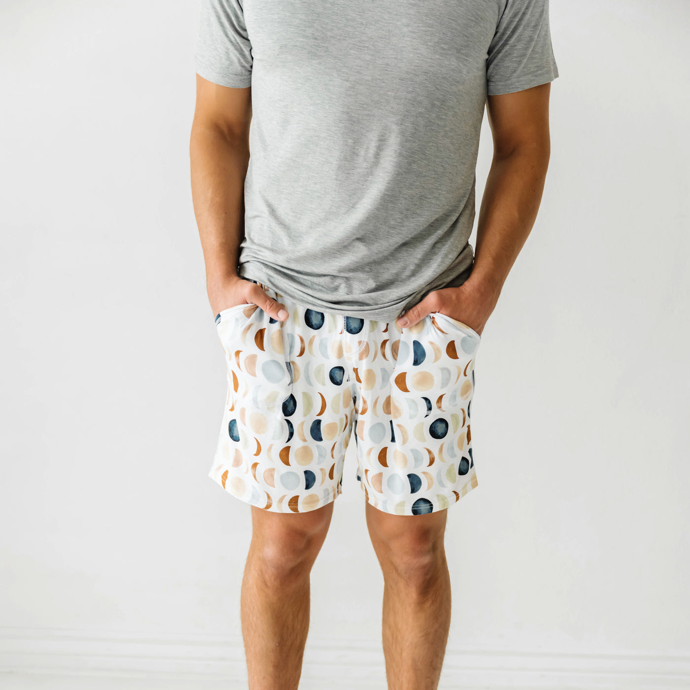 Luna Neutral Men's Pajama Shorts、mySite、g9winljtr