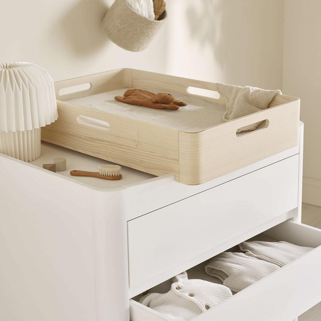  Gaia Baby Serena Dresser - White、mySite、merchandisen
