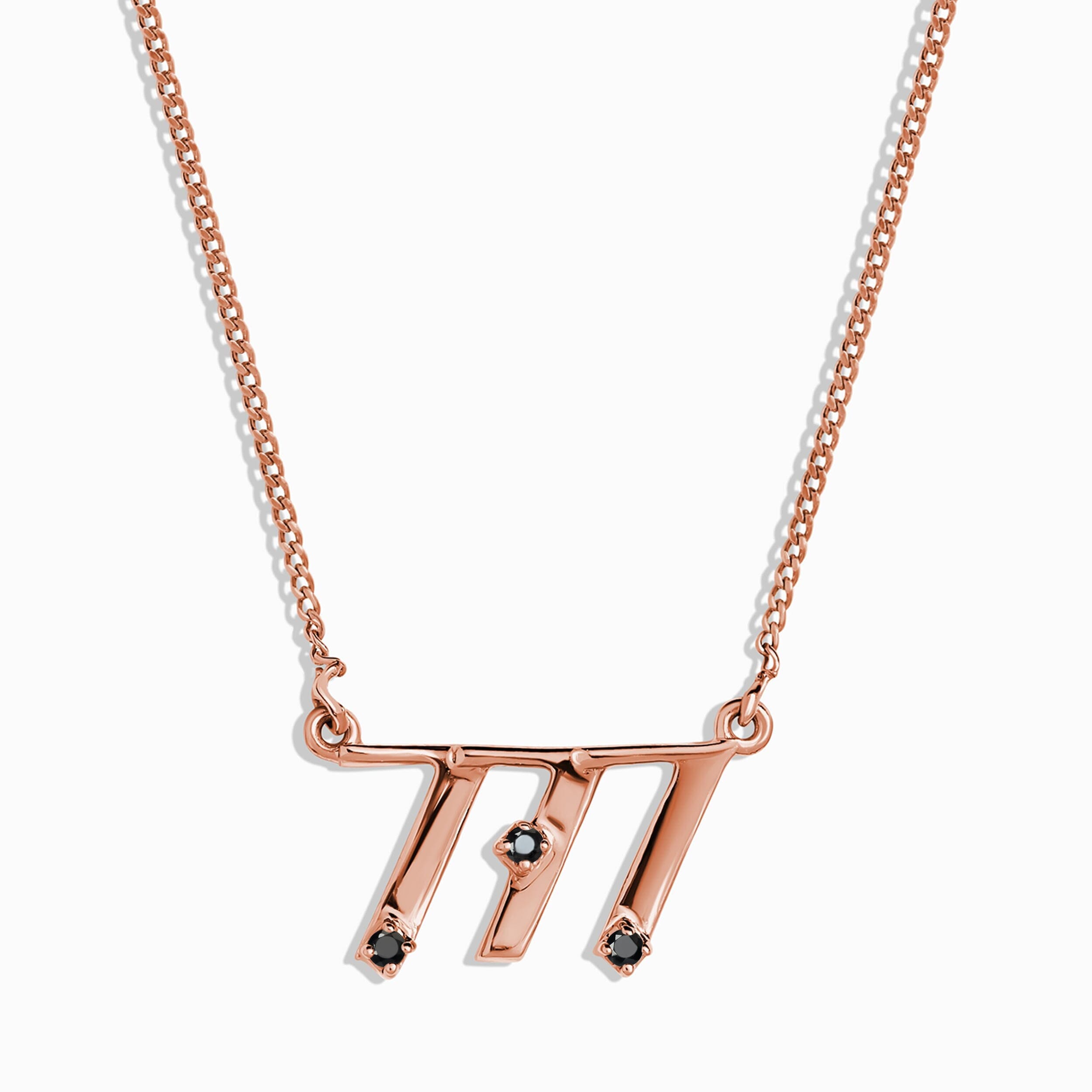 Black Spinel Necklace - I Am Lucky、mySite、hinf8tx79