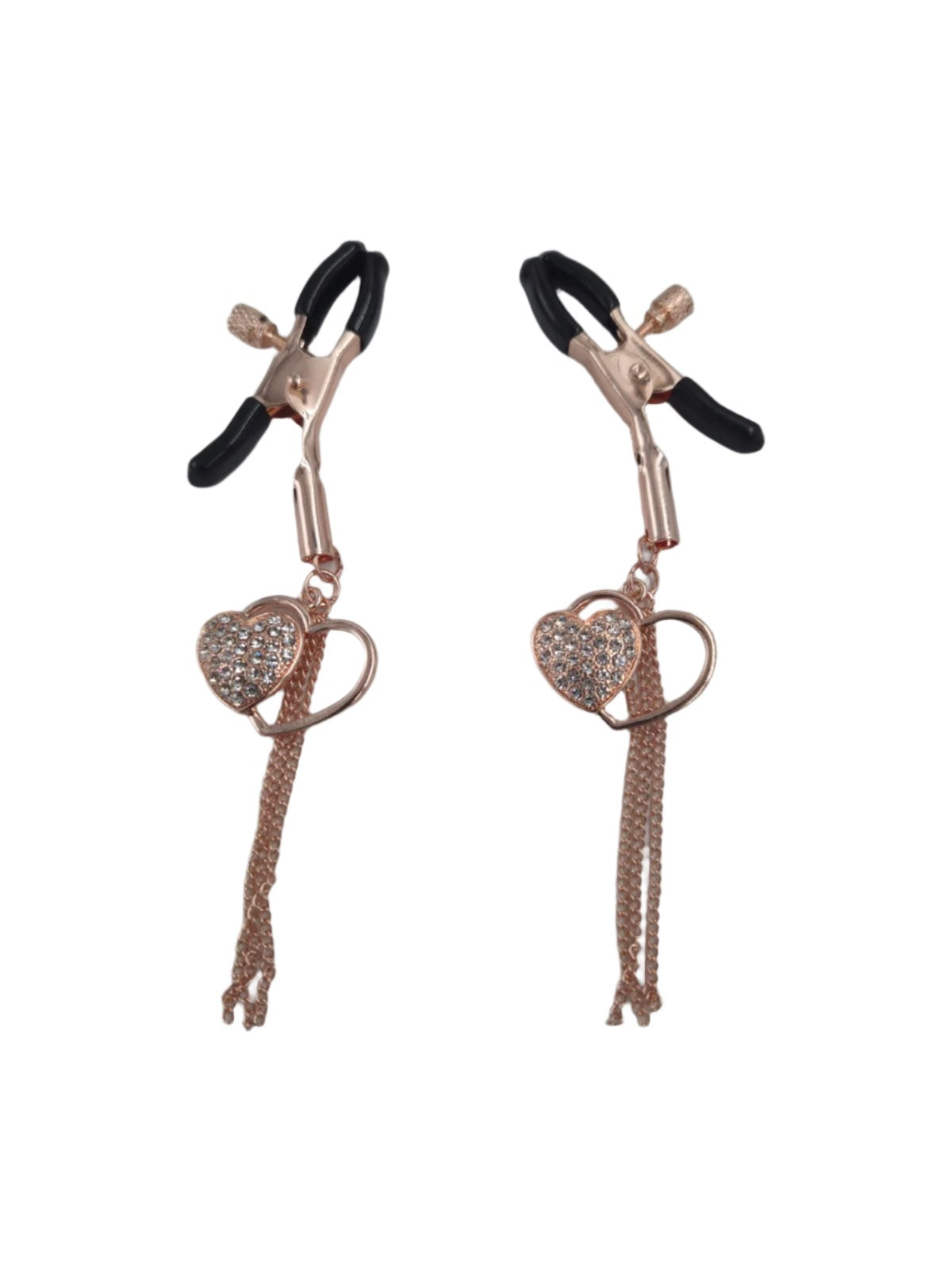 Fetish Nipple Clamps | Rose Gold | Adjustable、mySite、bottomscart