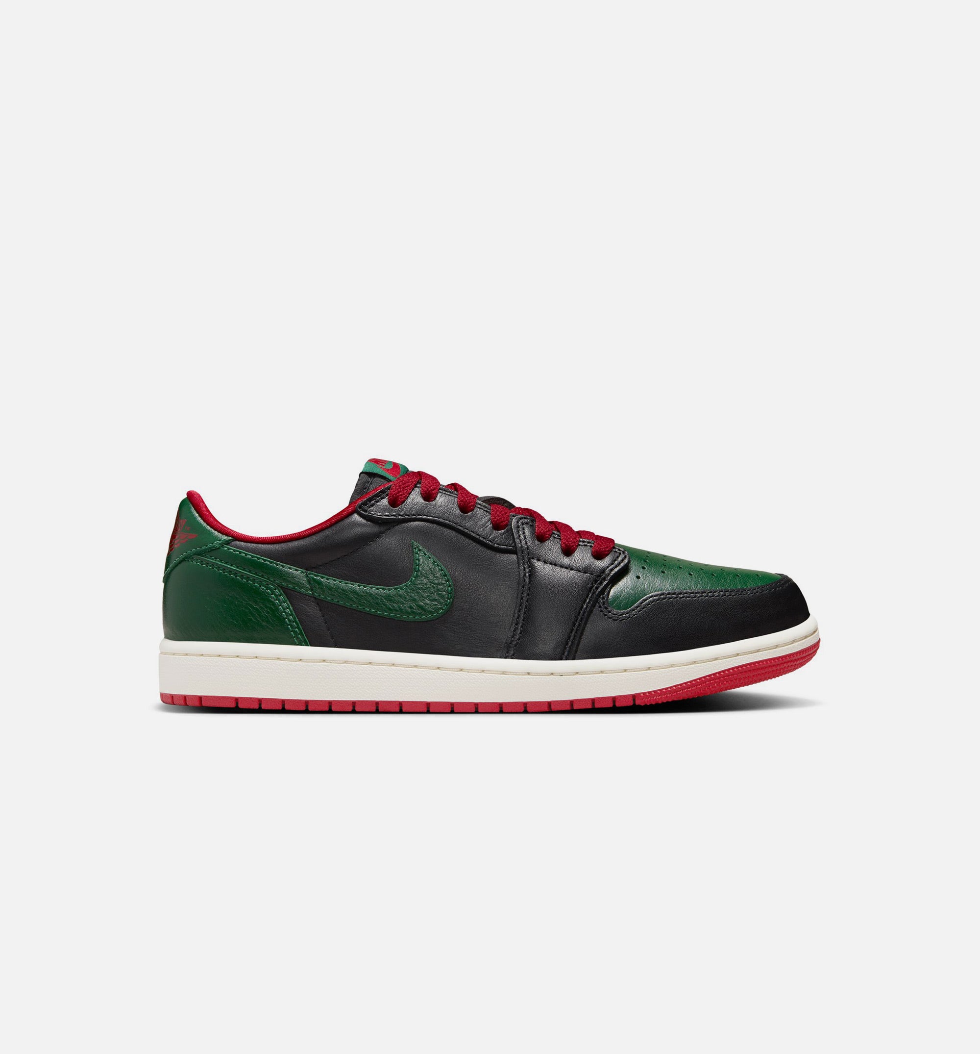 Air Jordan 1 Low OG Gorge Green Womens Lifestyle Shoe - Black/Gorge Green/Varsity Red/Sail、mySite、dreamappss