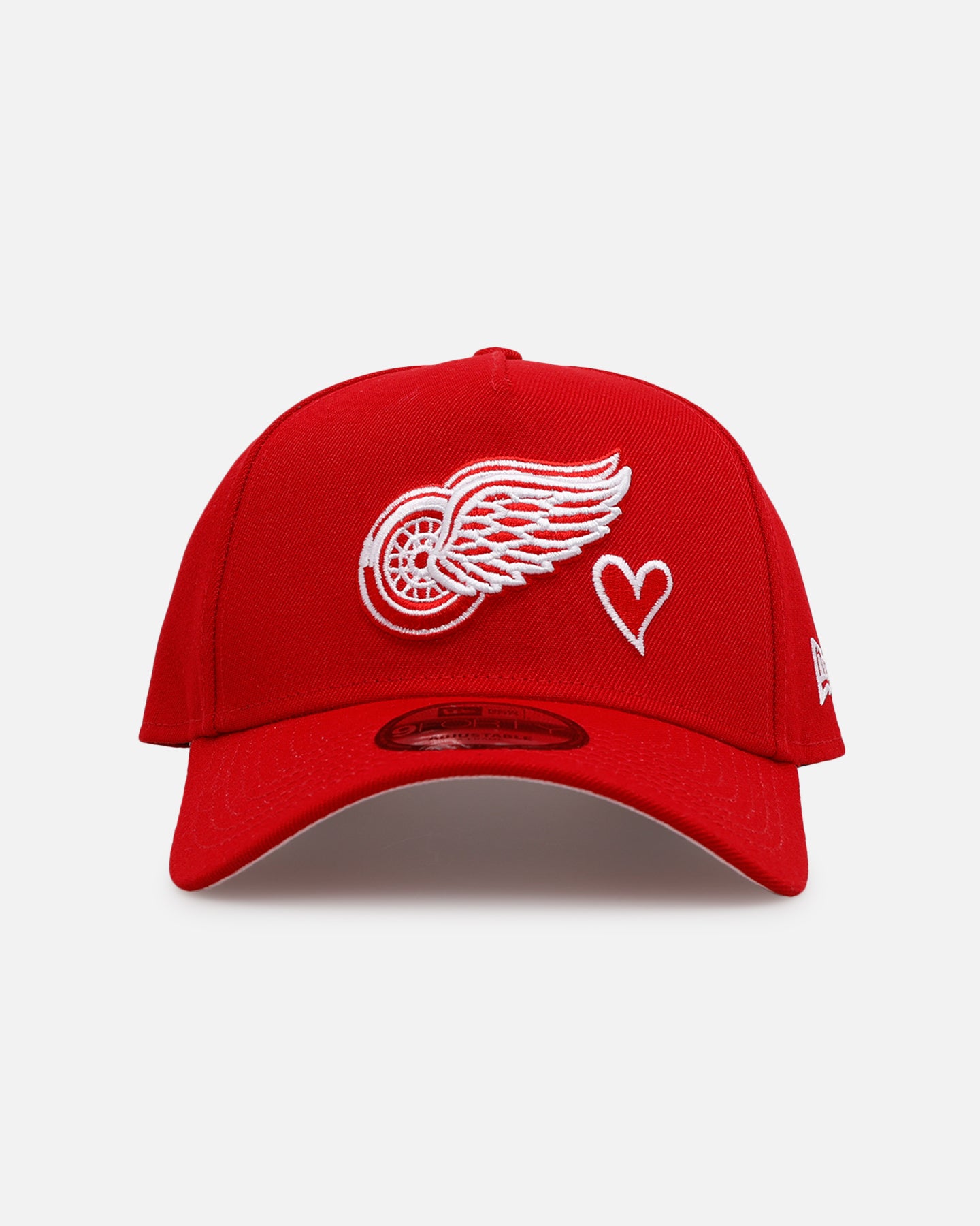 New Era Detroit Red Wings 'Team Color Hearts' 9FORTY A-Frame Snapback Official Team Color、mySite、zt4zffjzw
