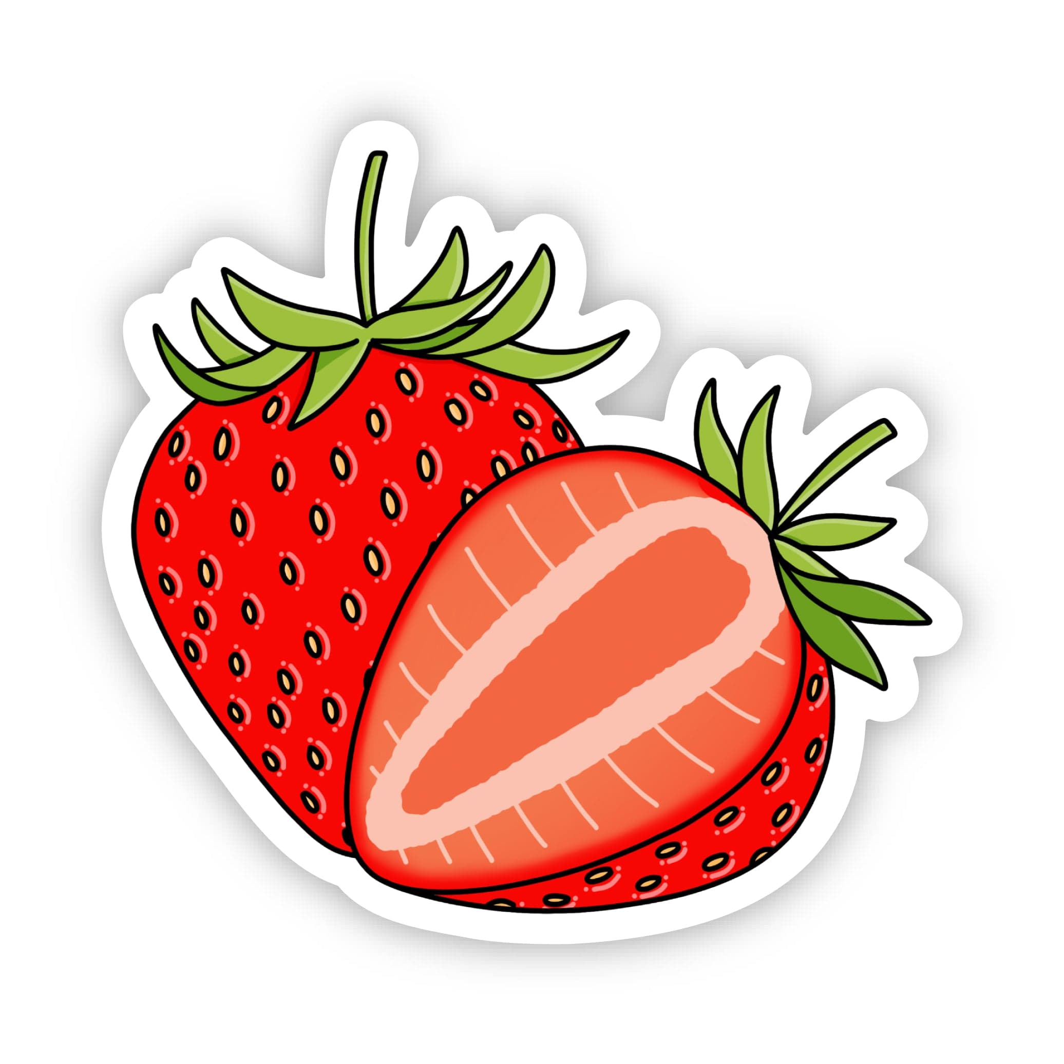  Strawberry Slice Sticker、mySite、elrpsem3k