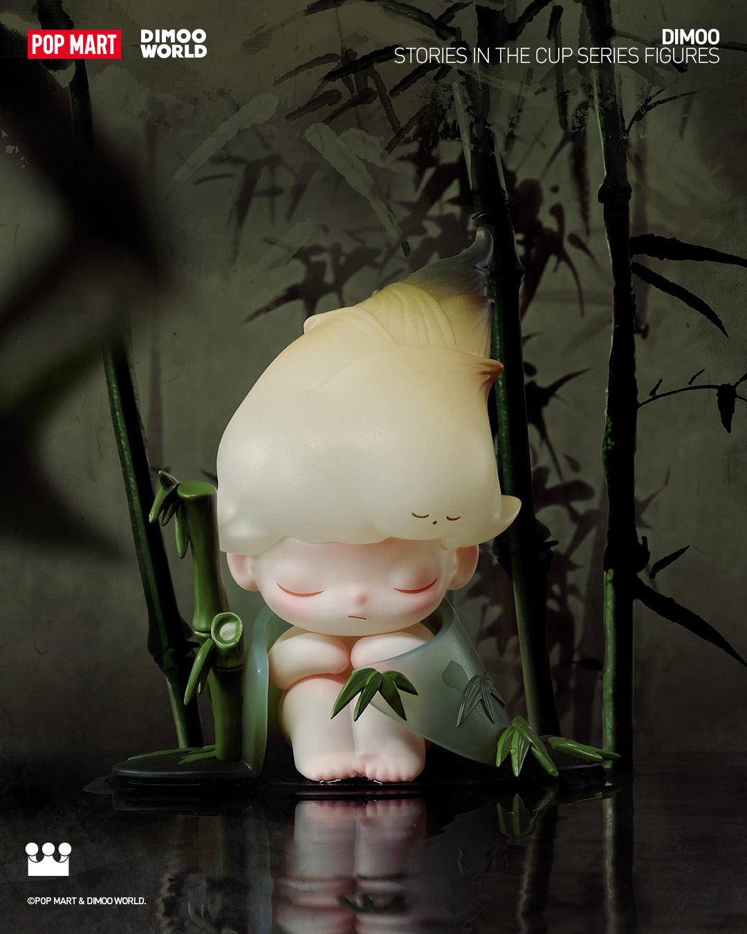  POP MART DIMOO Stories in the Cup Series Figures、mySite、greenlandpopulation