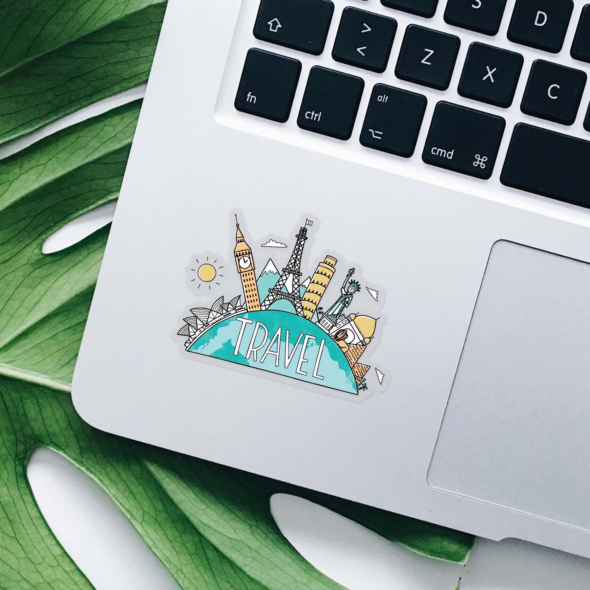  Travel The World Clear Sticker、mySite、elrpsem3k