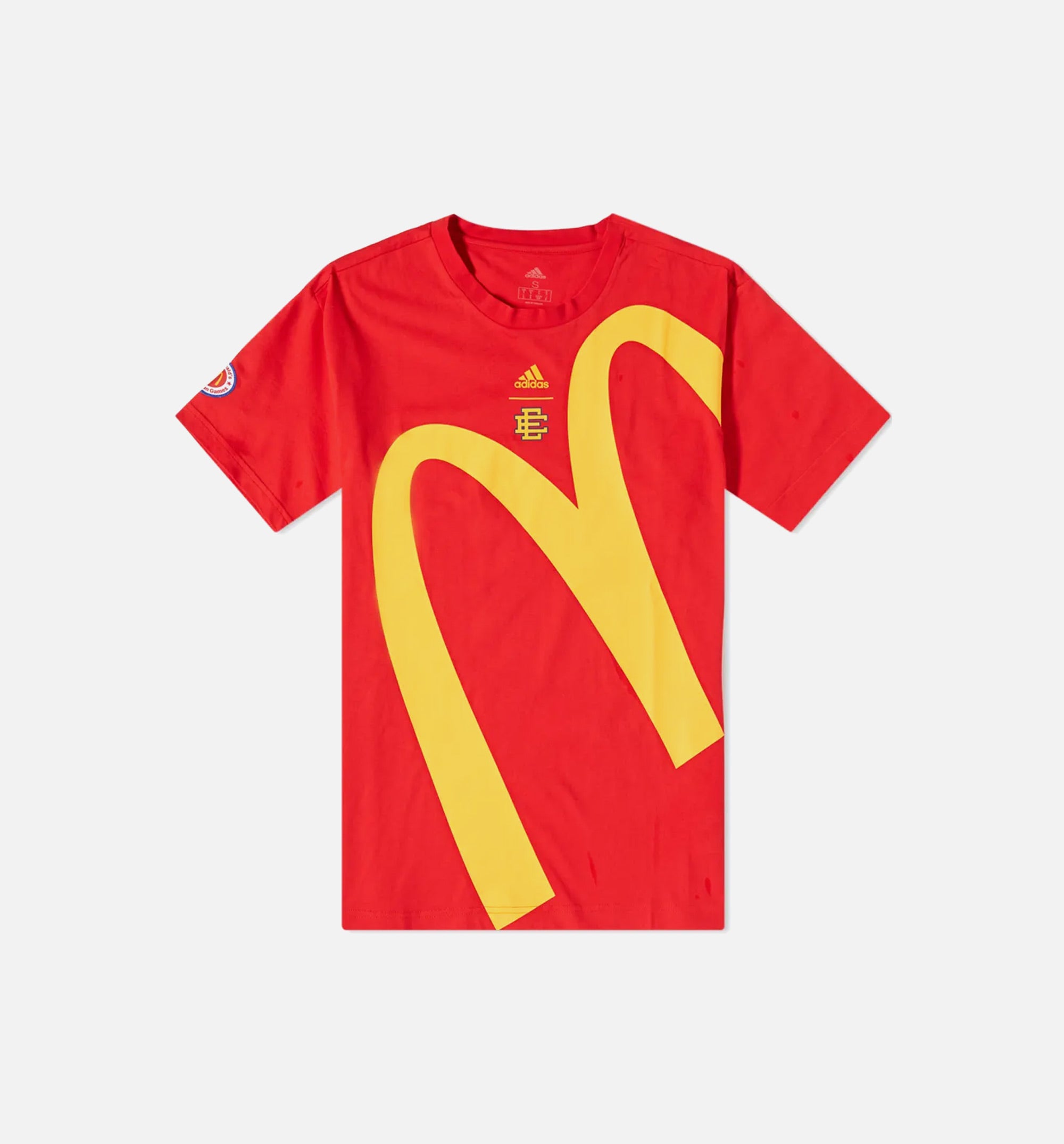 Eric Emanuel McDonalds Graphic Tee Mens T-Shirt - Red、mySite、dreamappss