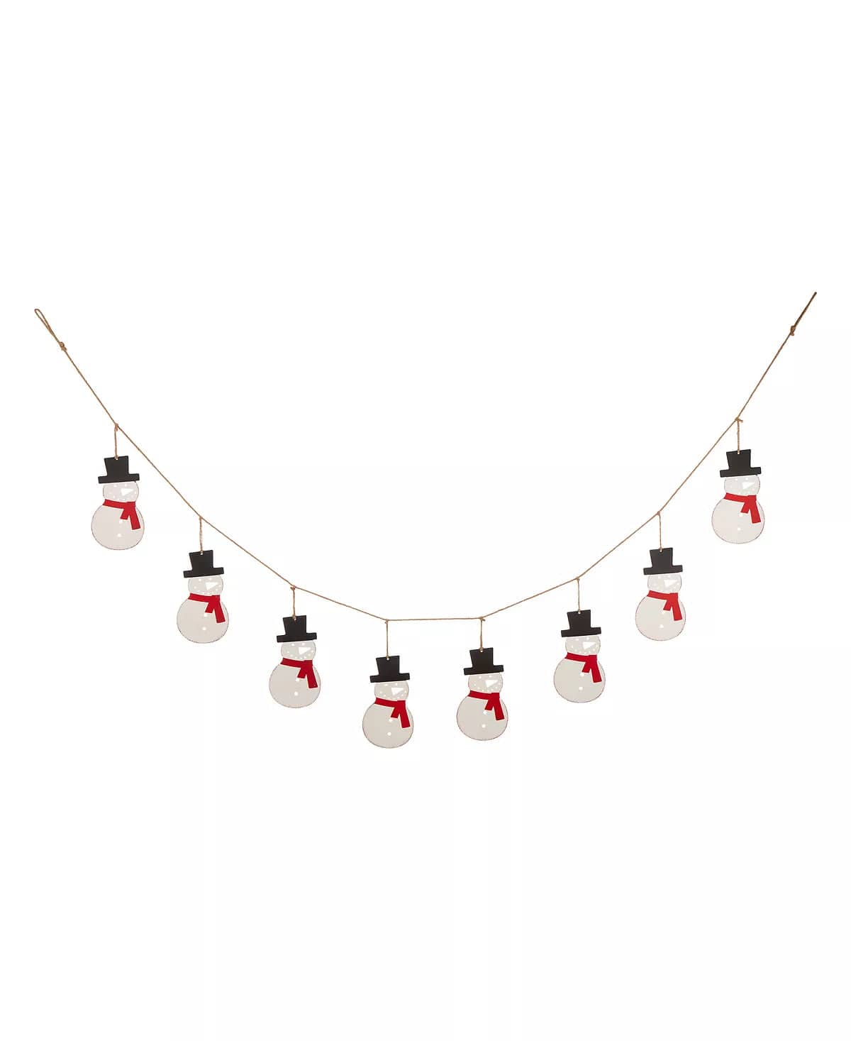 Christmas Metal Snowman Garland Imported Decoration for the Holiday Season、mySite、g9winljtr
