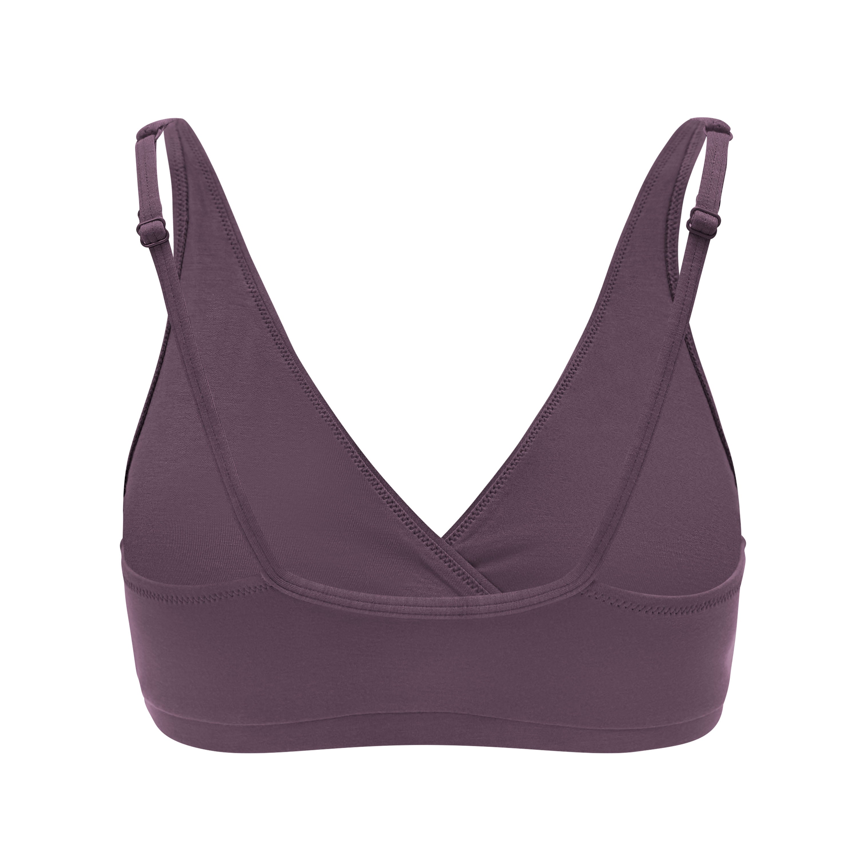  Women's Cross Front Bralette in Currant、mySite、layawaytickets