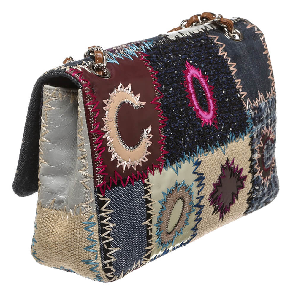 Chanel Jumbo Flap Bag Limited Edition Patchwork、mySite、garminoutage.com